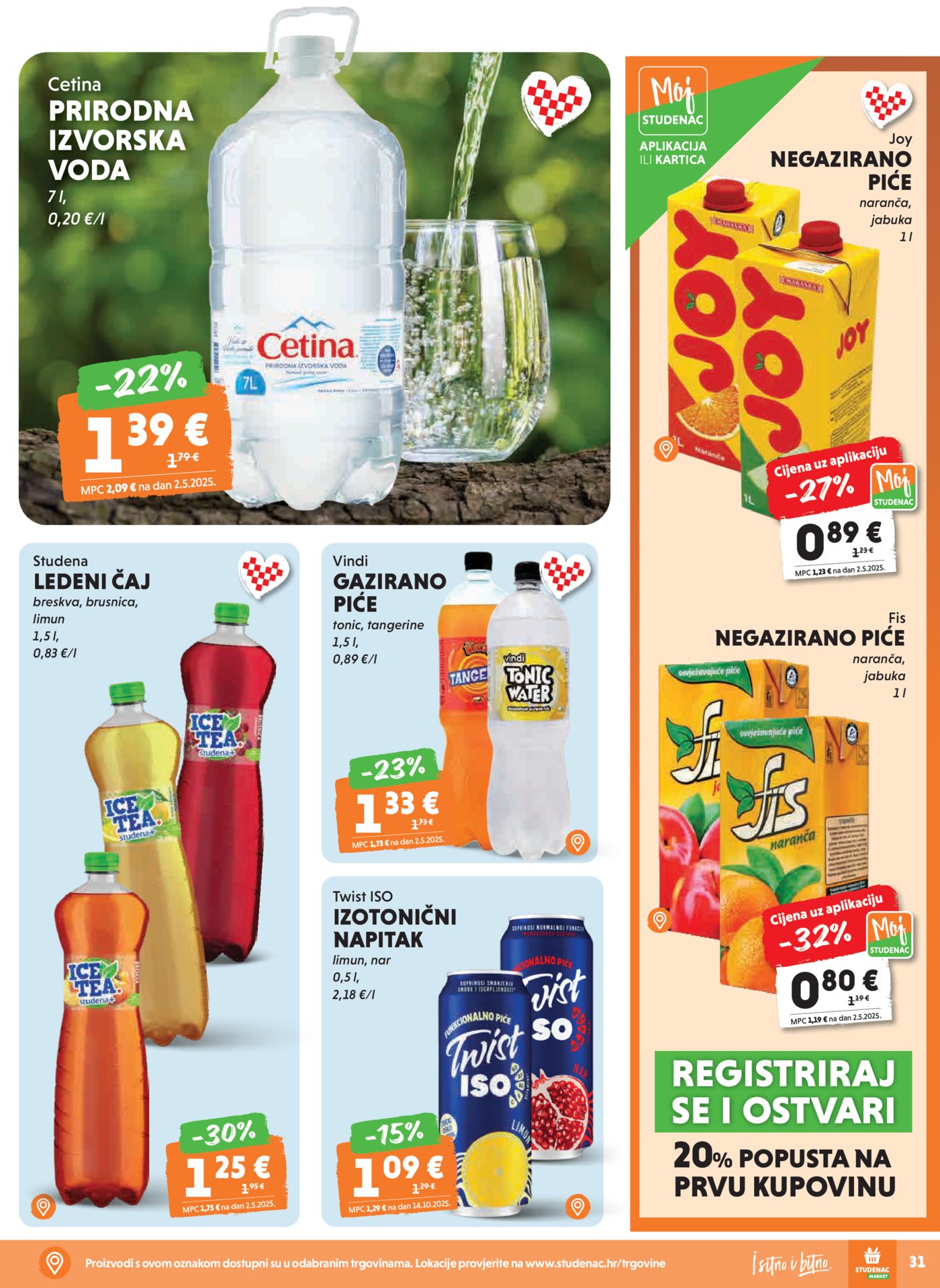 Studenac katalog Akcija 29.04. - 05.05.2026.