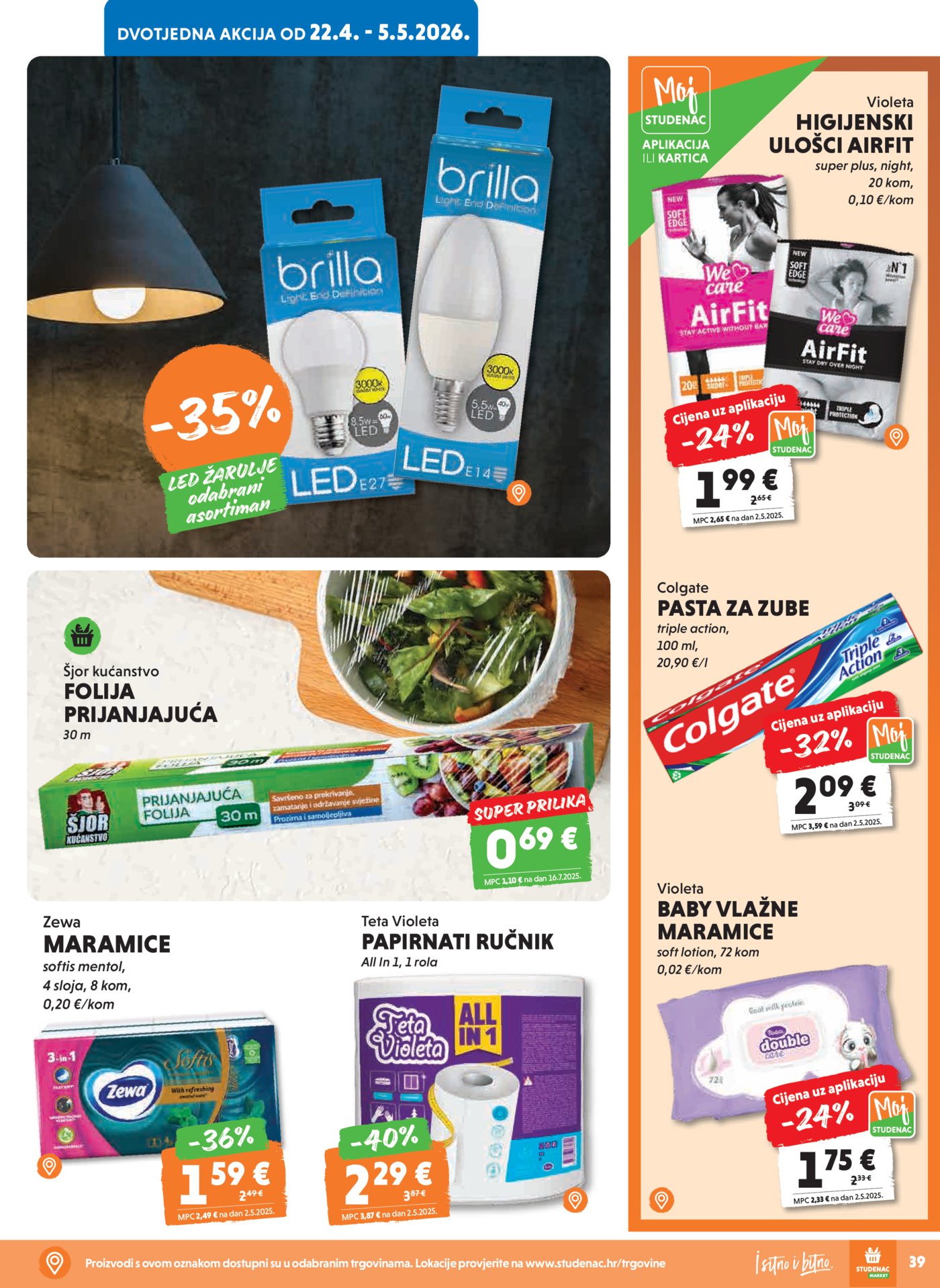 Studenac katalog Akcija 29.04. - 05.05.2026.