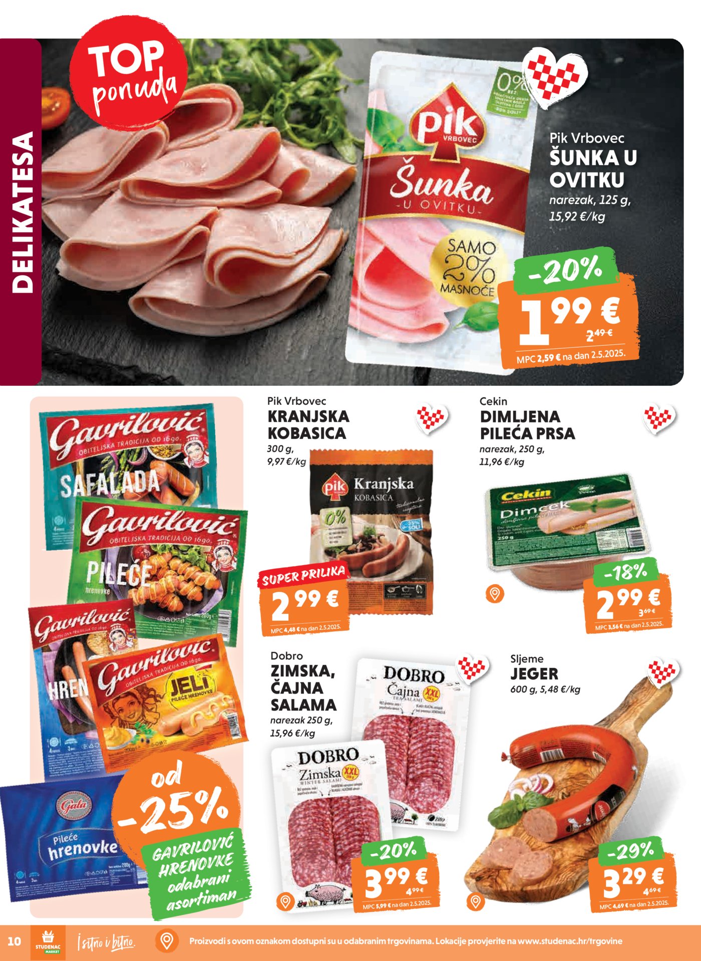 Studenac katalog Akcija 29.04. - 05.05.2026.