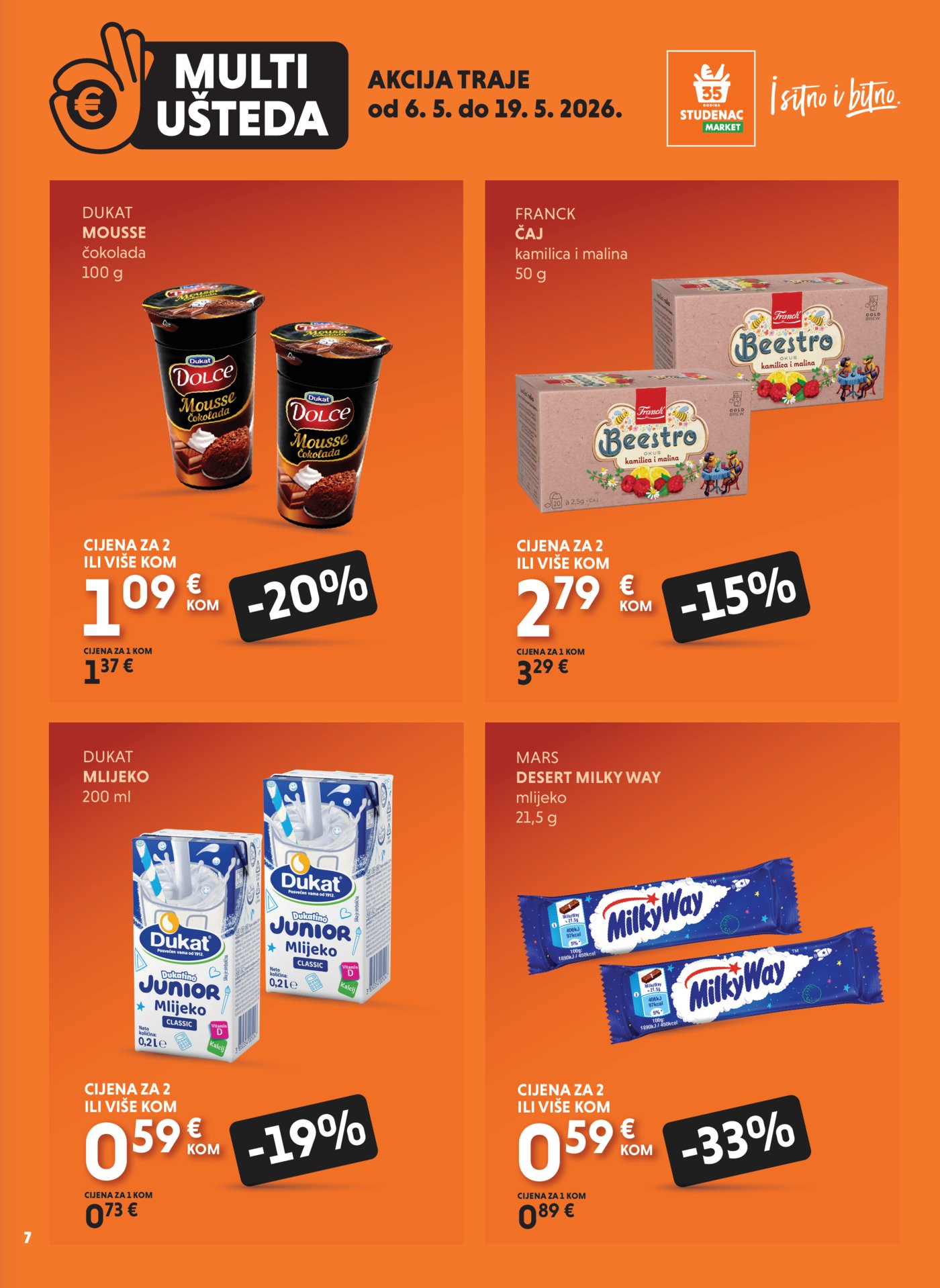 Studenac katalog Multiušteda 06.05. - 19.05.2026.