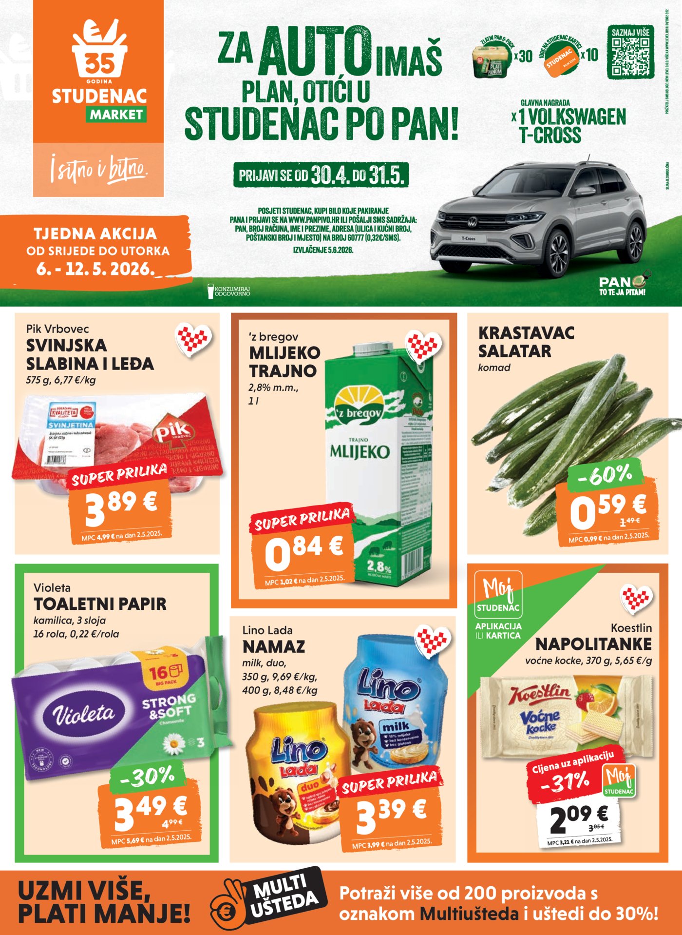 Studenac Tjedni katalog Akcija 06.05. - 12.05.2026.
