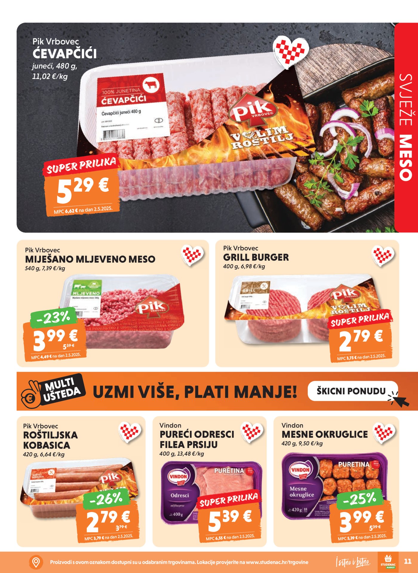 Studenac Tjedni katalog Akcija 06.05. - 12.05.2026.