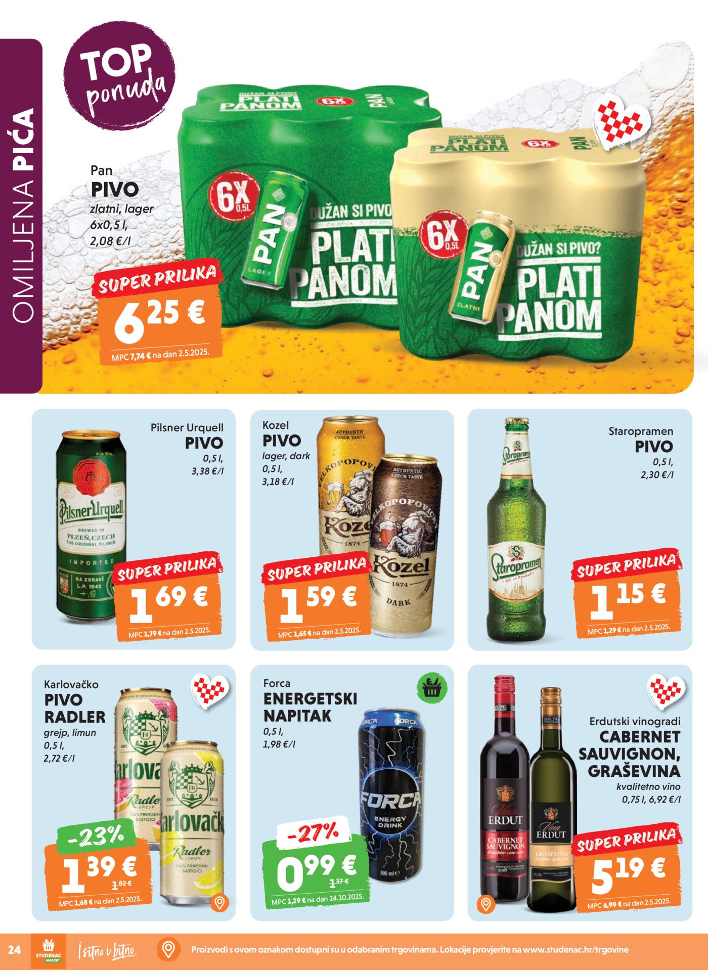 Studenac Tjedni katalog Akcija 06.05. - 12.05.2026.
