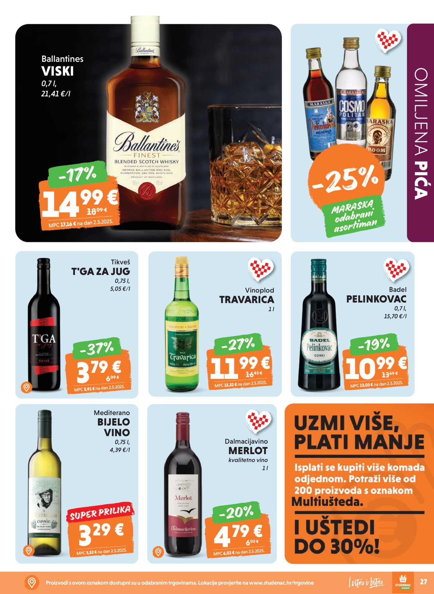 Studenac Tjedni katalog Akcija 06.05. - 12.05.2026.