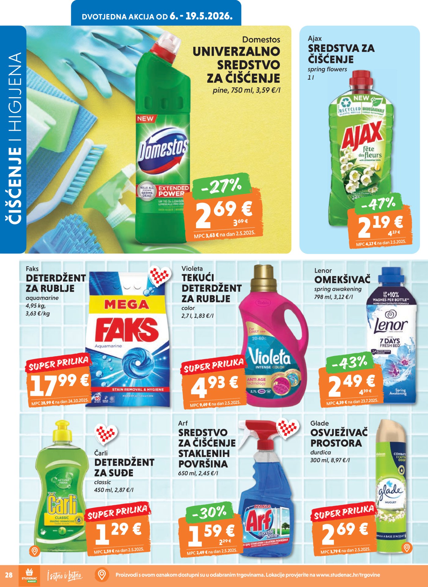 Studenac Tjedni katalog Akcija 06.05. - 12.05.2026.