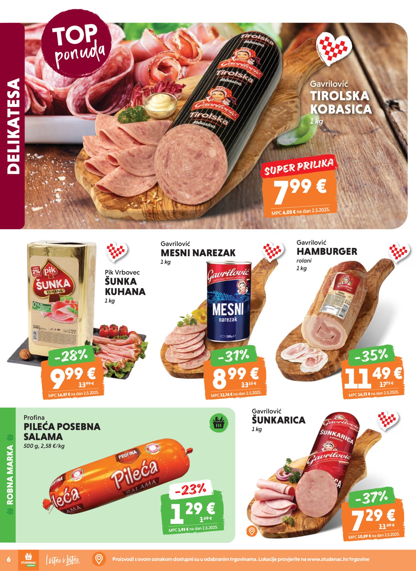 Studenac Tjedni katalog Akcija 06.05. - 12.05.2026.