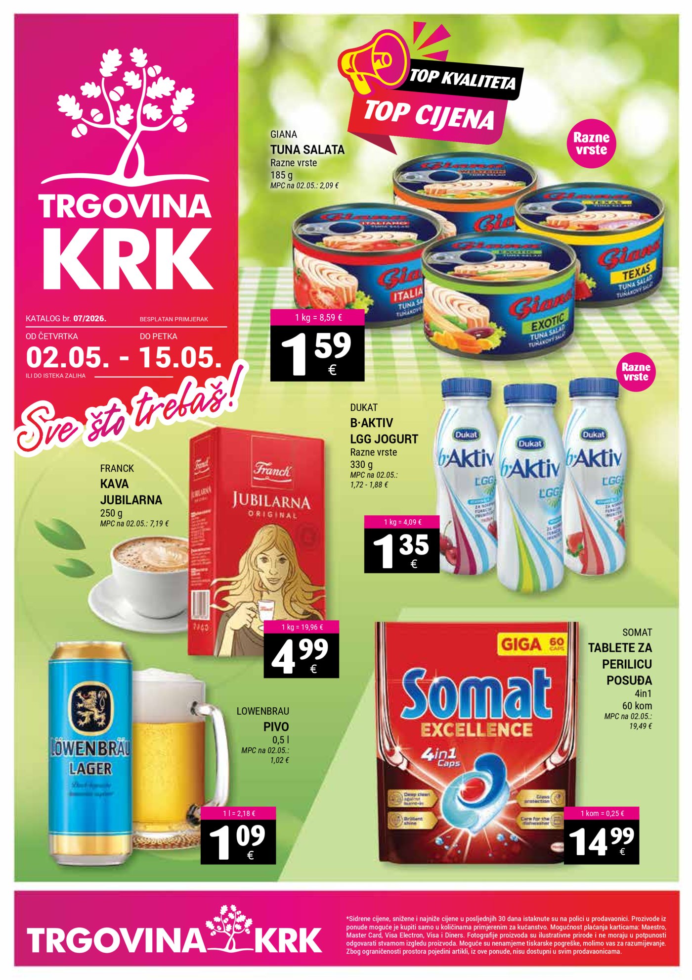 Trgovina Krk katalog Akcija 02.05.-15.05.2026.