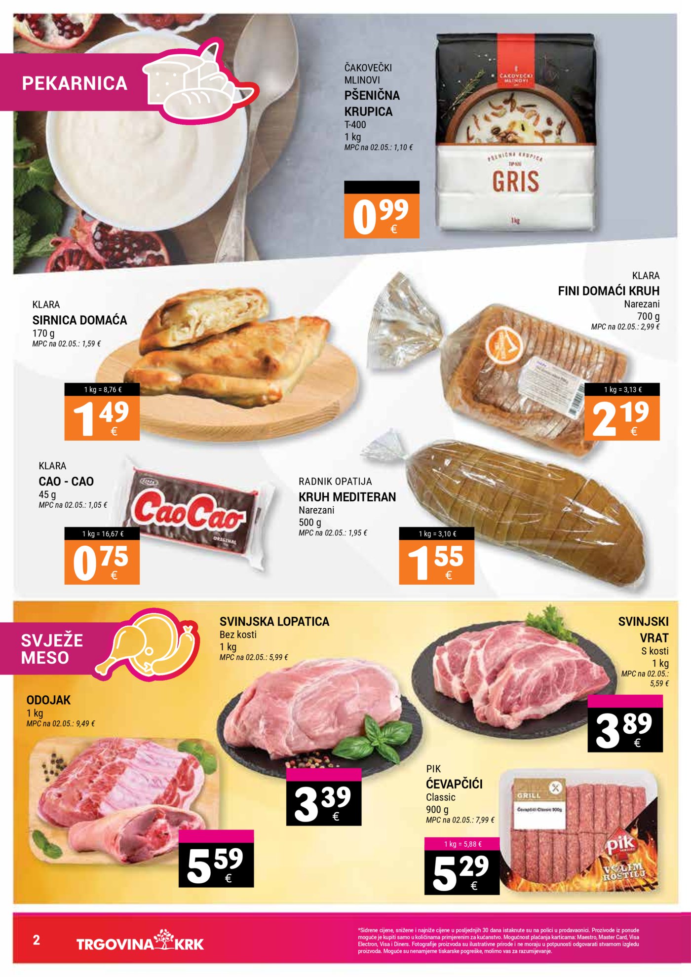 Trgovina Krk katalog Akcija 02.05.-15.05.2026.
