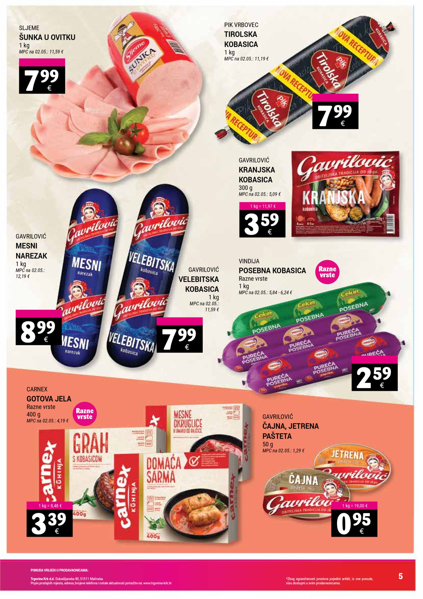 Trgovina Krk katalog Akcija 02.05.-15.05.2026.