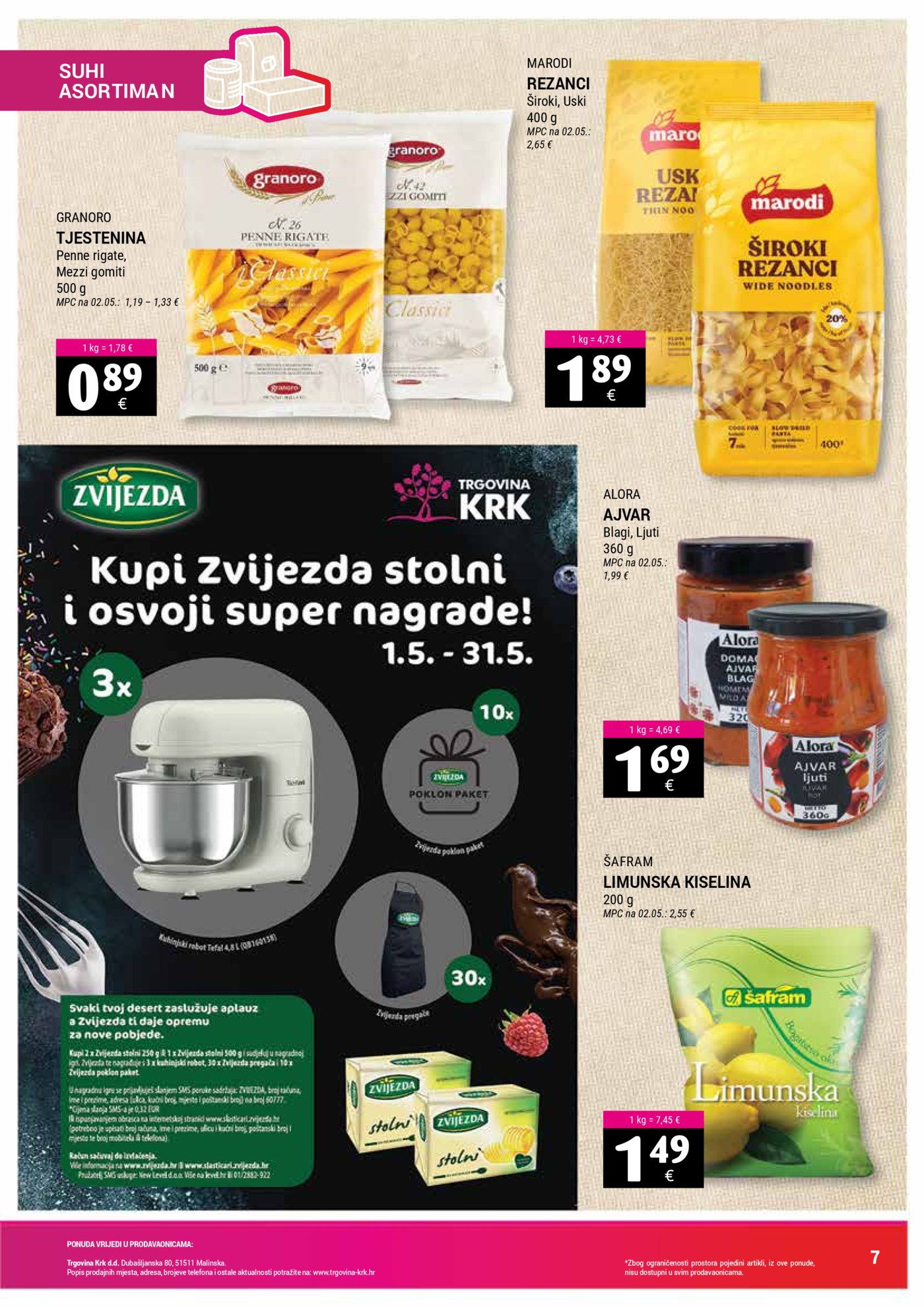 Trgovina Krk katalog Akcija 02.05.-15.05.2026.