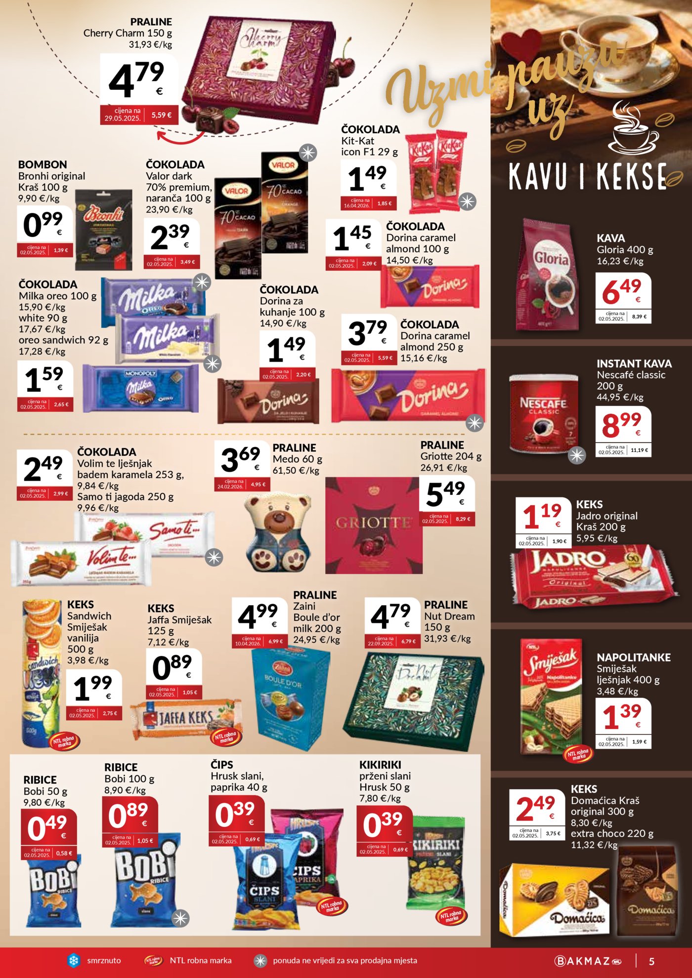 Bakmaz katalog Akcija 06.05.-12.05.2026.