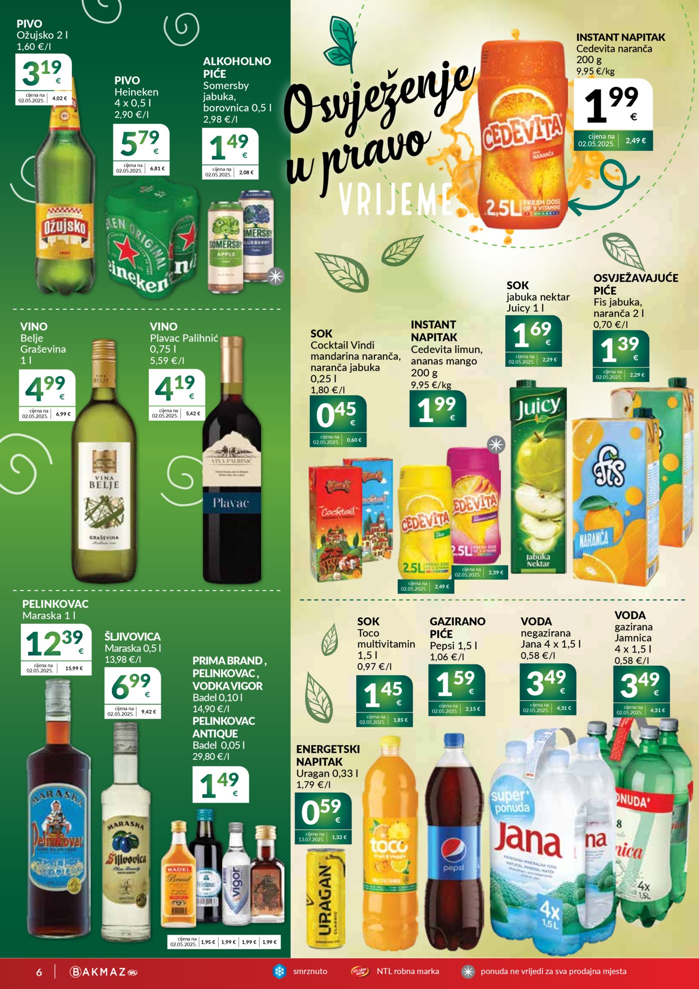 Bakmaz katalog Akcija 06.05.-12.05.2026.