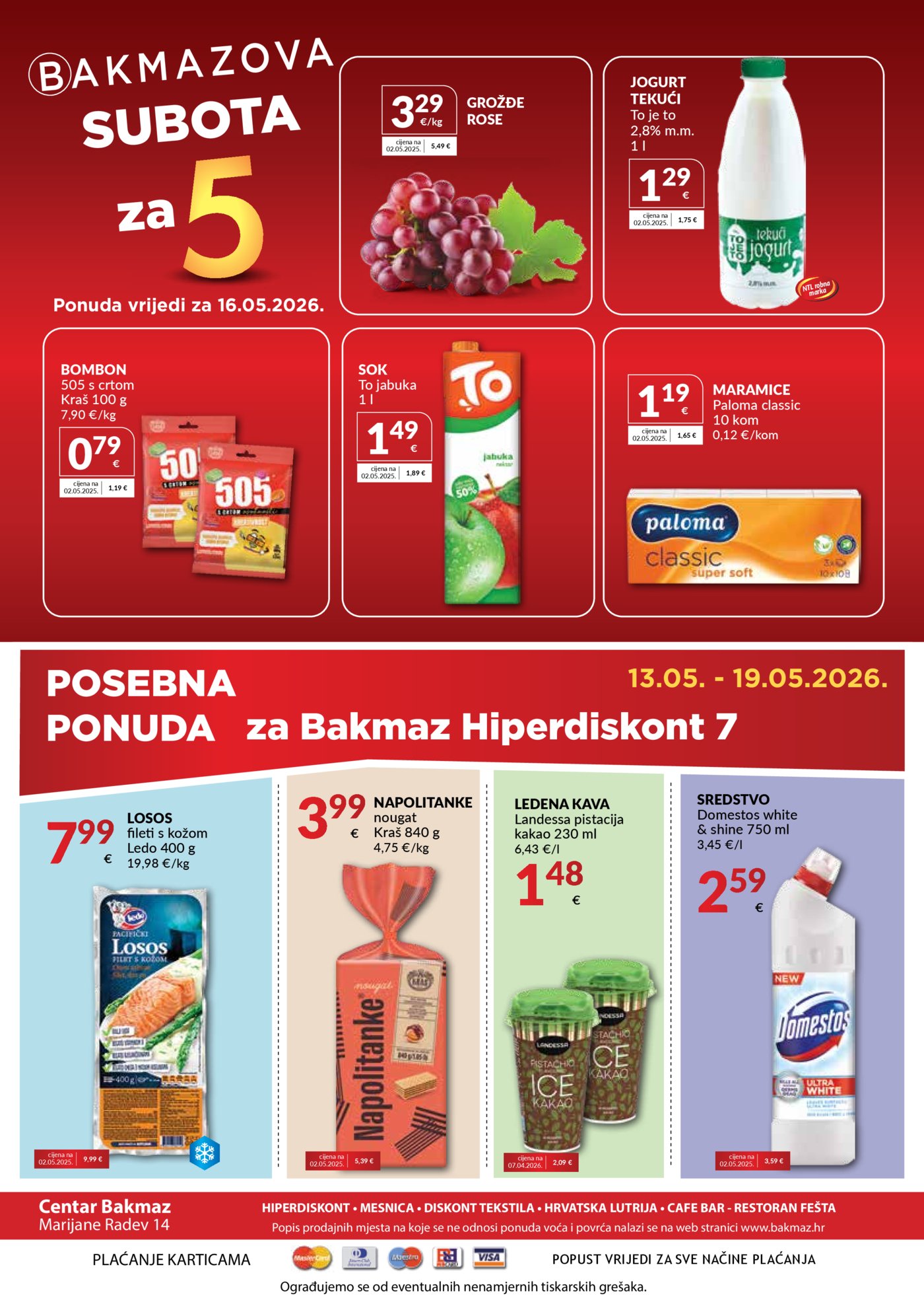 Bakmaz katalog akcija 13.05.2026.-19.05.2026.