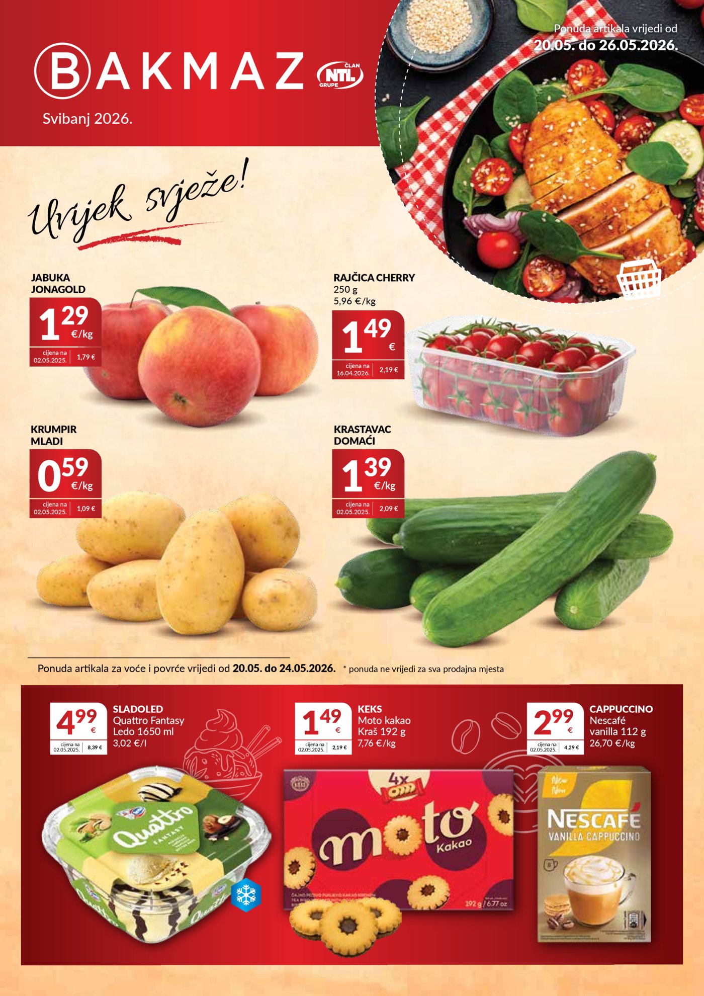 Bakmaz katalog Akcija 20.05. - 26.05.2026.
