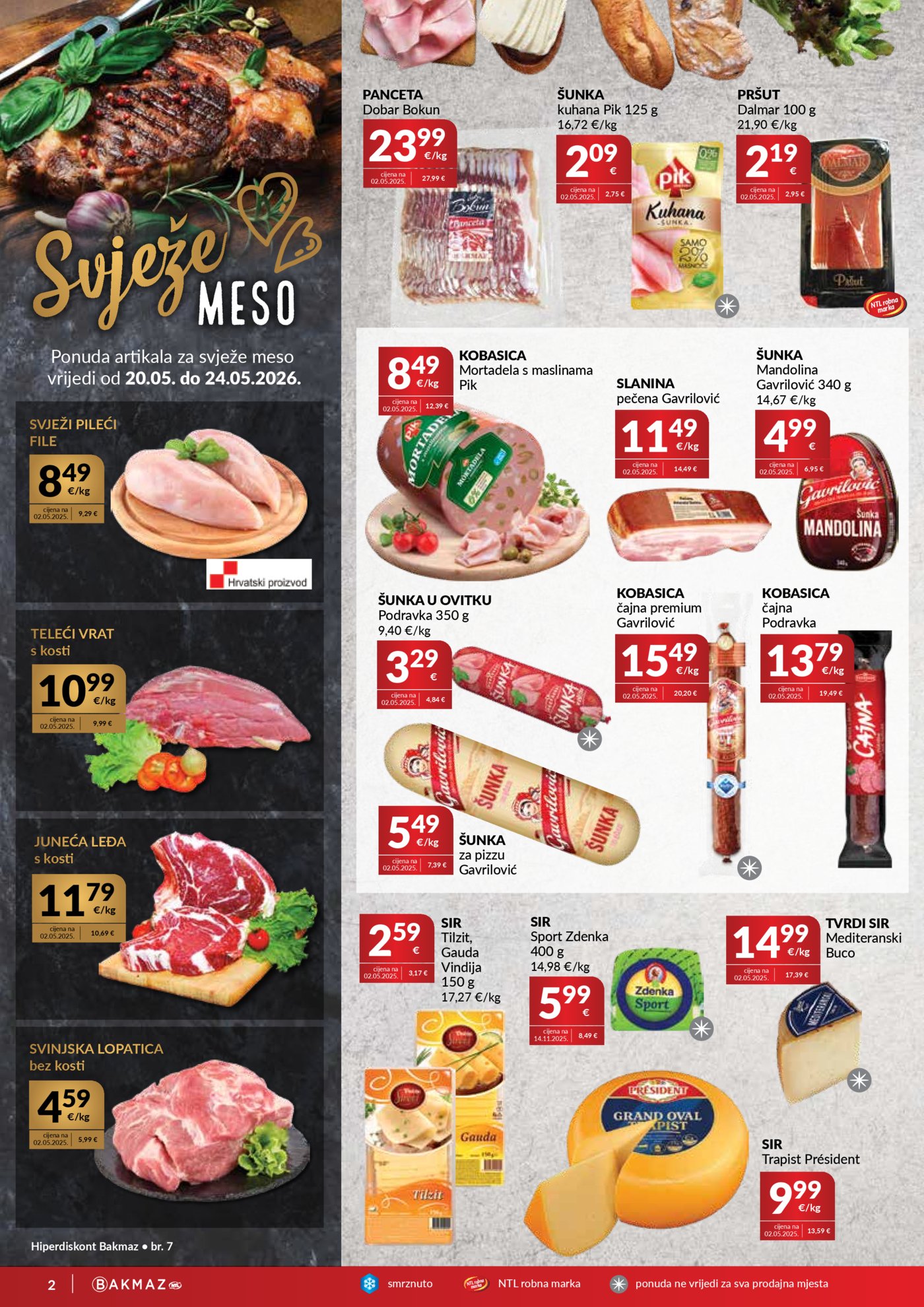 Bakmaz katalog Akcija 20.05. - 26.05.2026.