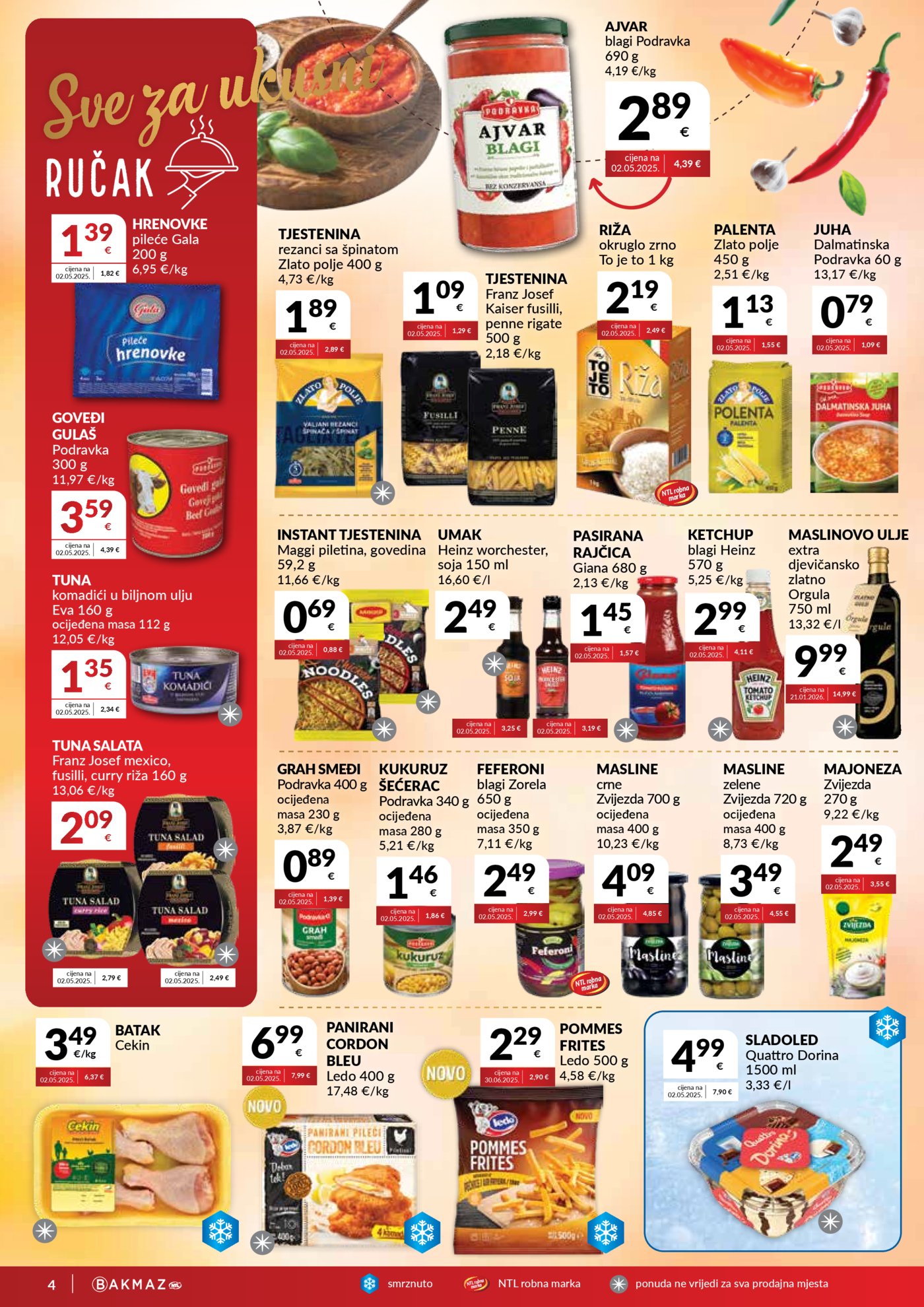 Bakmaz katalog Akcija 20.05. - 26.05.2026.