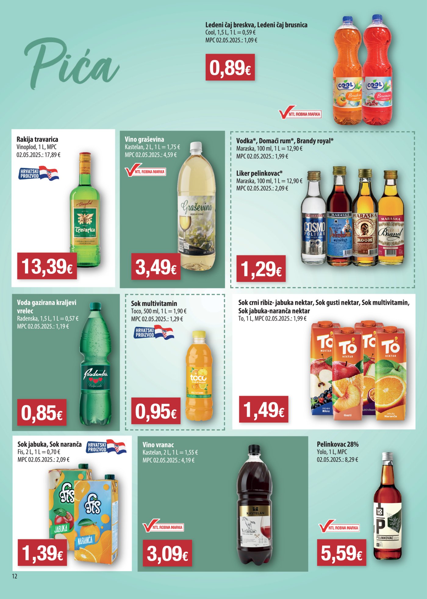 Bakmaz katalog Maxi tjedna ponuda 13.05.-19.05.2026.