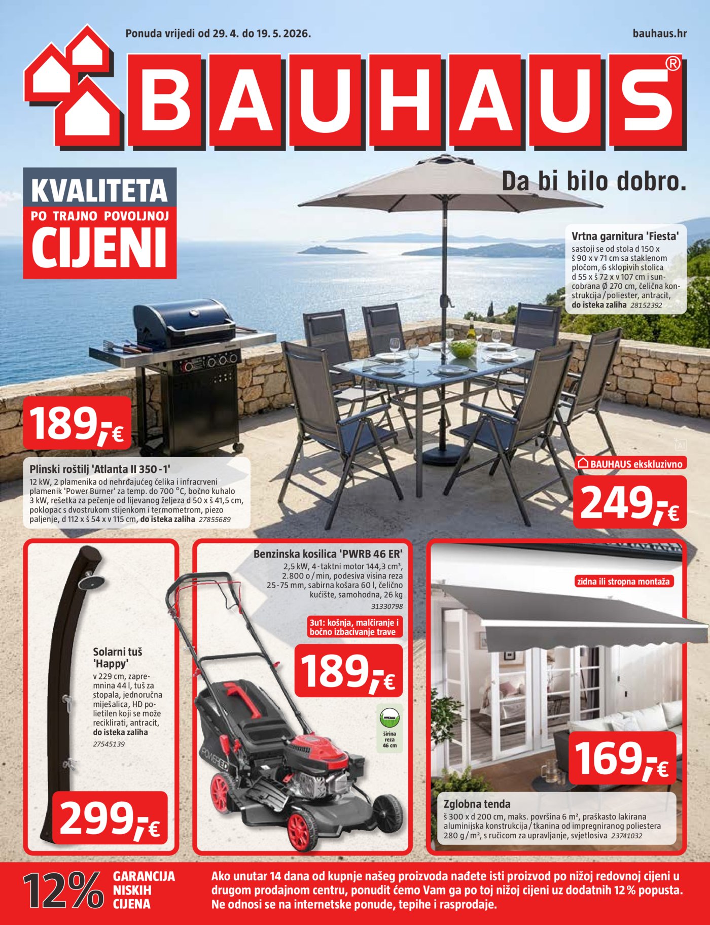 Bauhaus katalog Akcija 29.04.-19.05.2026.