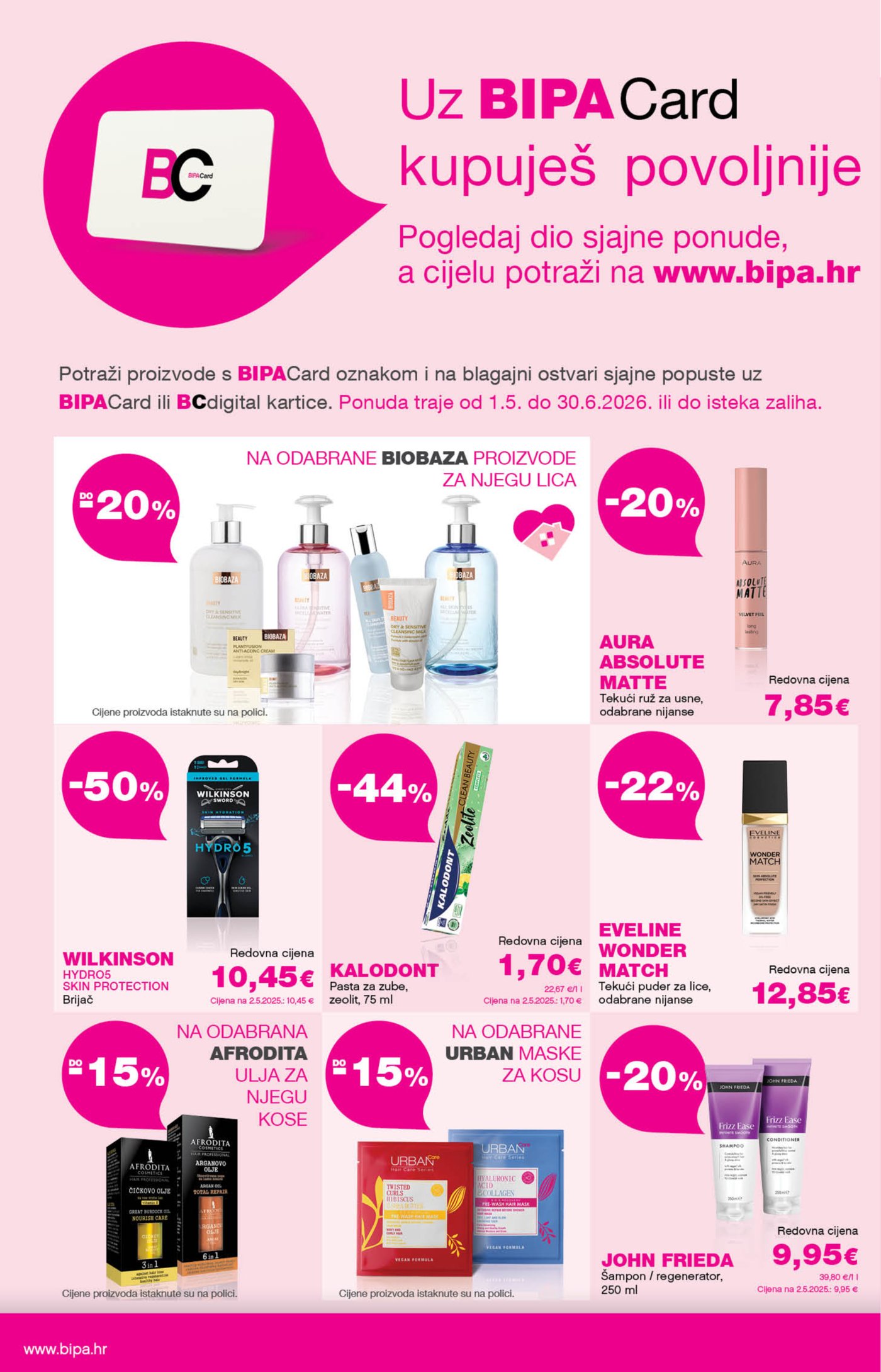 Bipa katalog Akcija 14.05. - 27.05.2026.