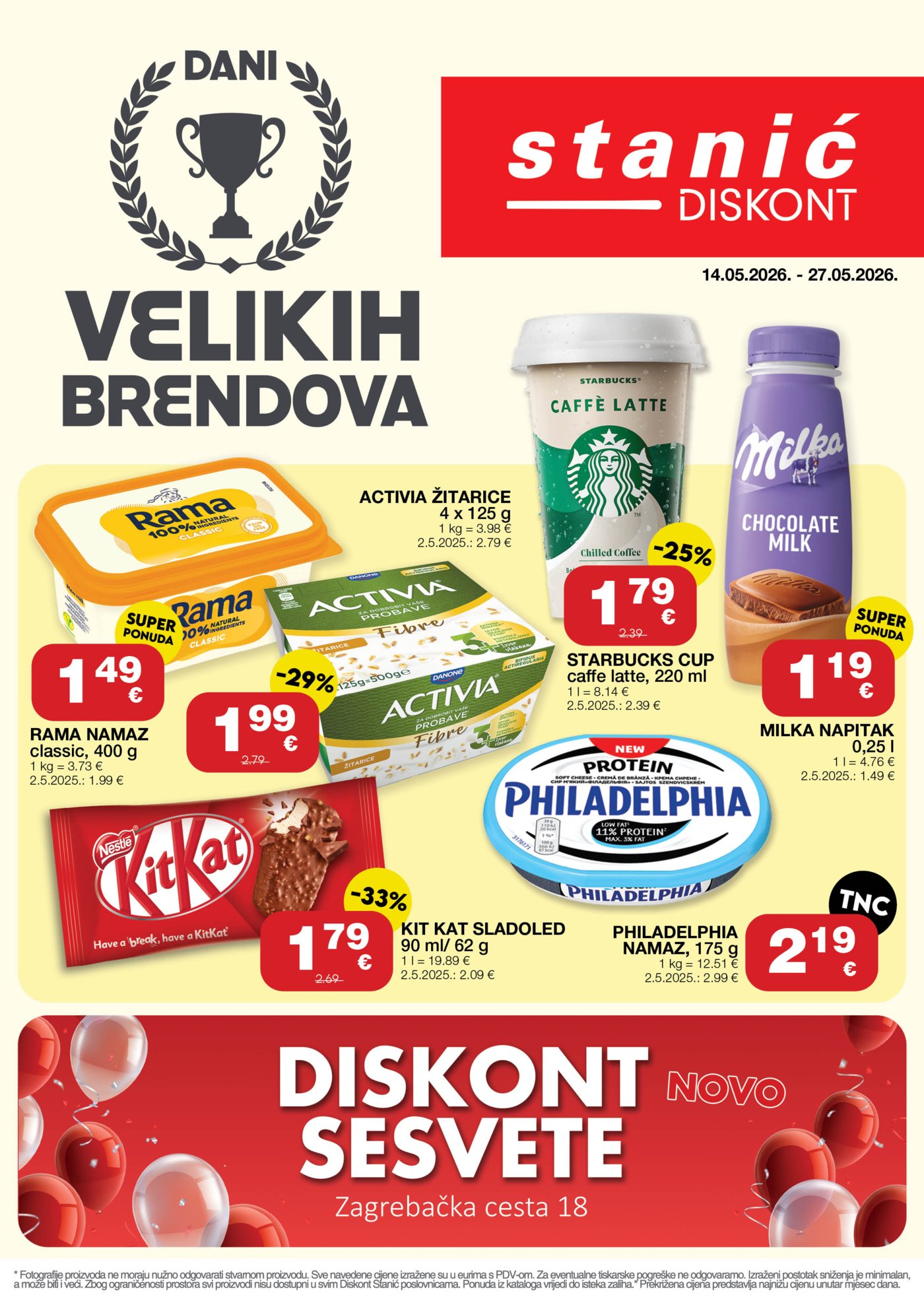 Diskont Stanić katalog Akcija 14.05.-27.05.2026.