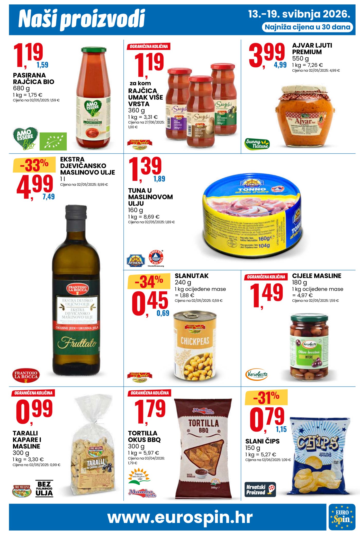 Eurospin katalog Akcija 13.05.-19.05.2026.