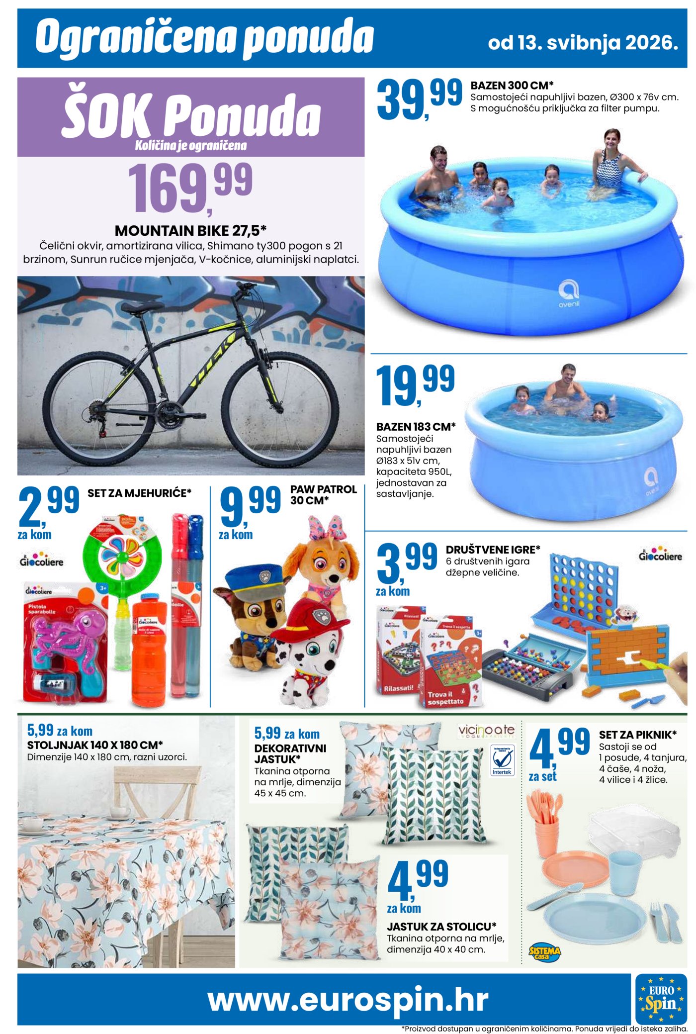 Eurospin katalog Akcija 13.05.-19.05.2026.
