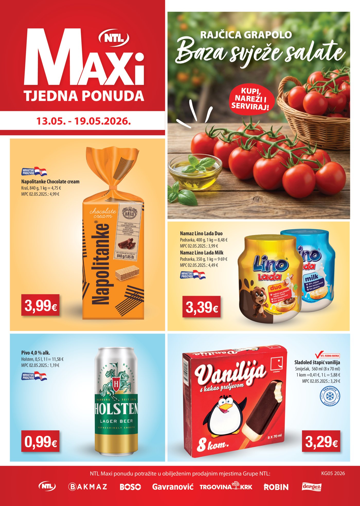 NTL katalog Maxi Tjedna ponuda 13.05.-19.05.2026.