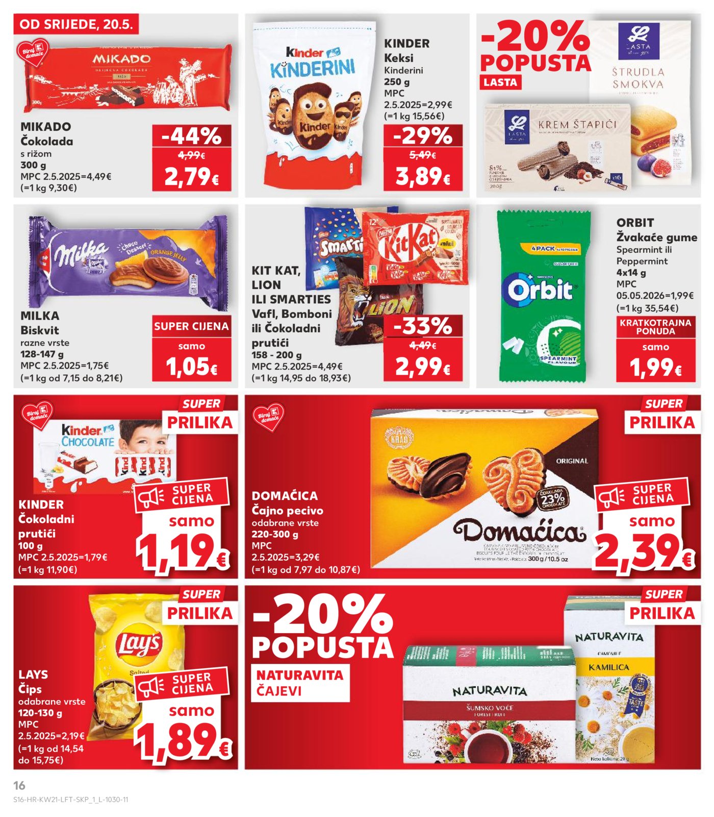 Kaufland katalog akcija 20.05. - 26.05.2026