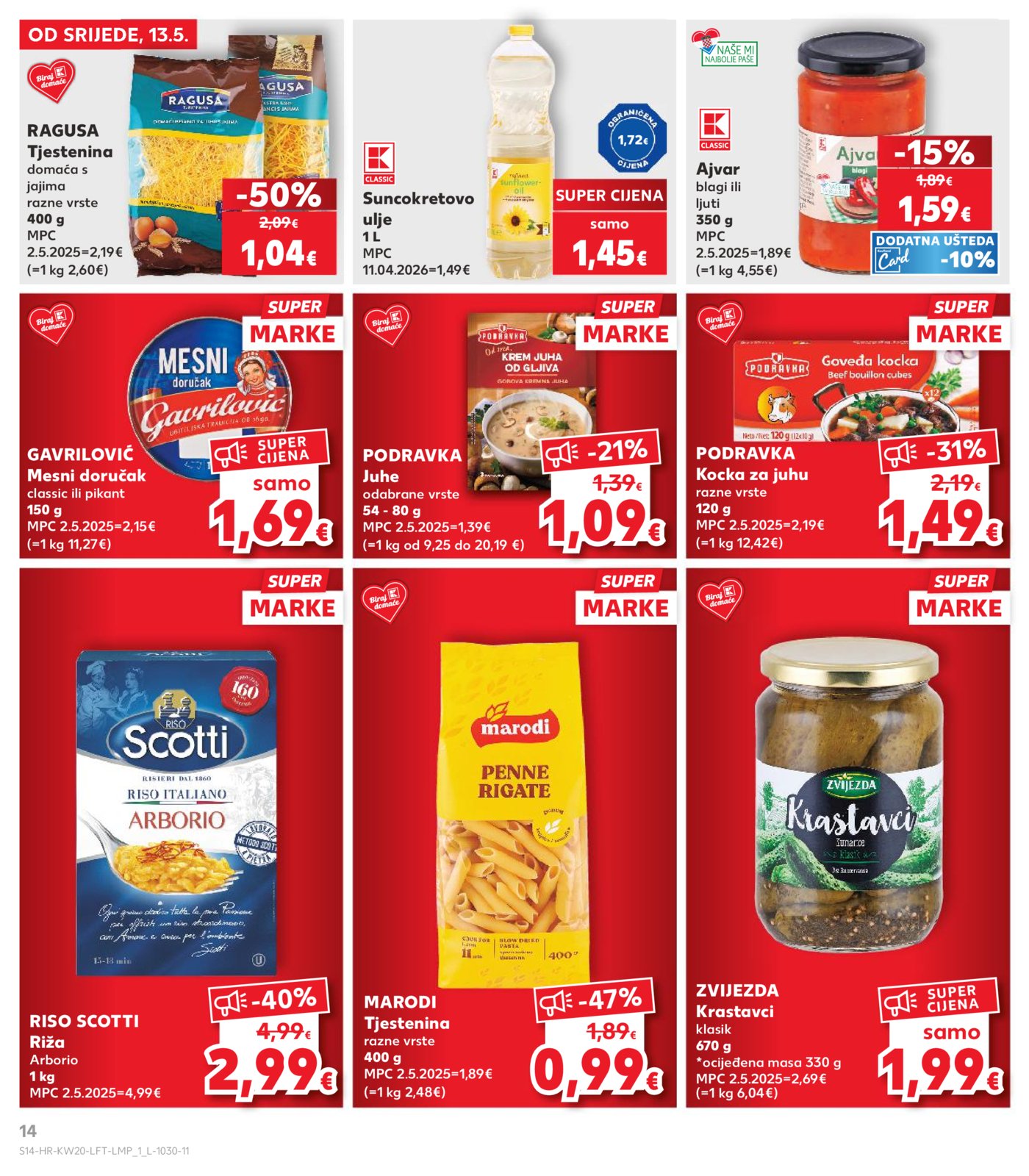 Kaufland katalog Robne marke 13.05.. - 19.05.2026. 
