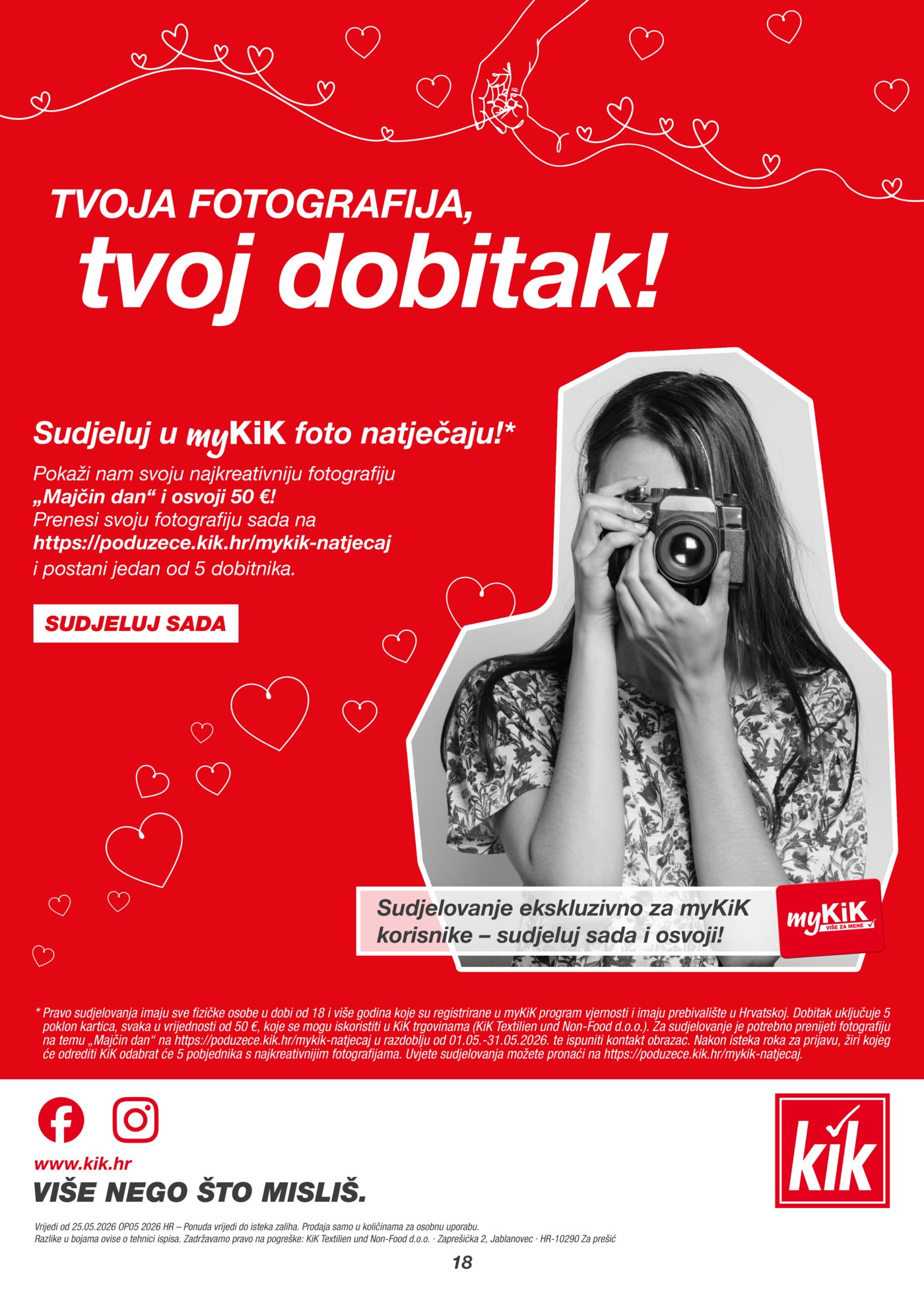 KiK katalog Akcija 22.05.-31.05.2026.