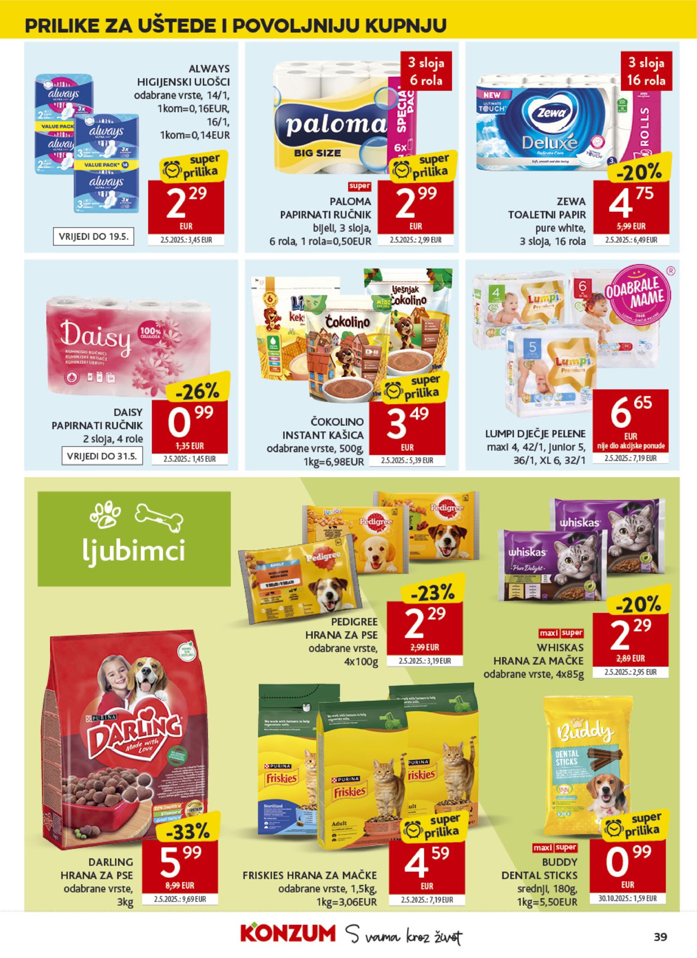 Konzum katalog Akcija 06.05.-12.05.2026.