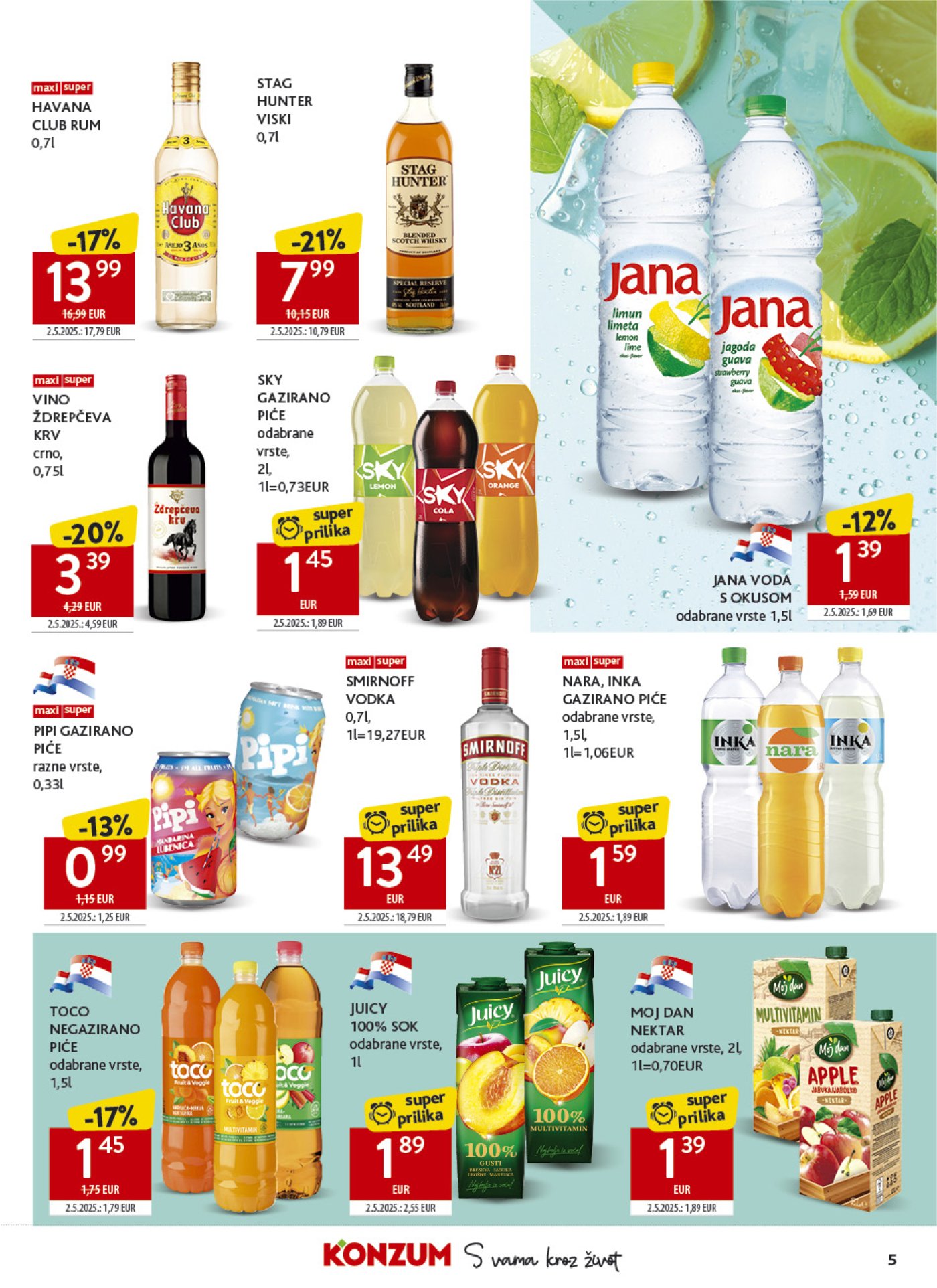 Konzum katalog Akcija 06.05.-12.05.2026.
