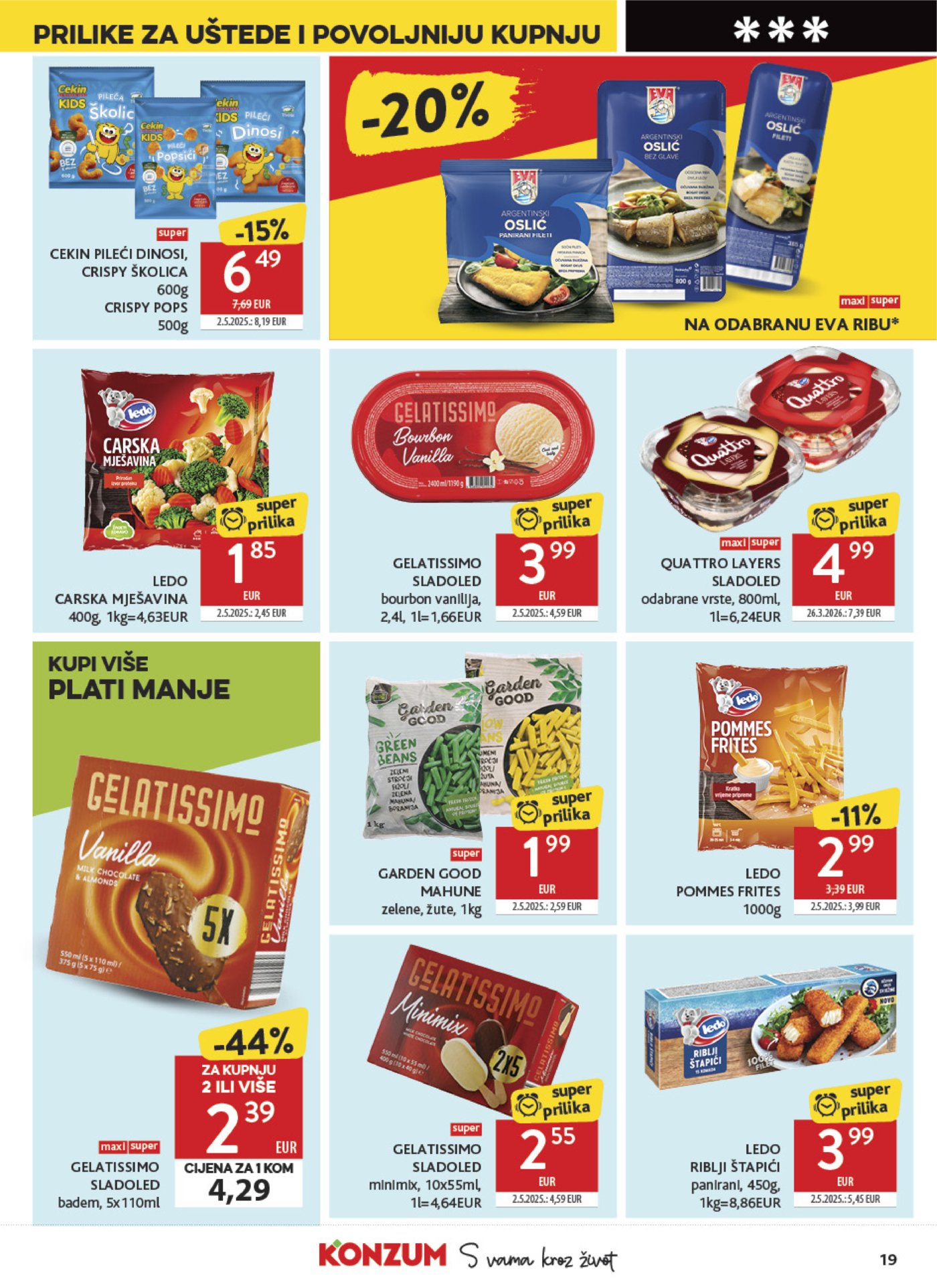 Konzum katalog Akcija 20.05. - 26.05.2026.