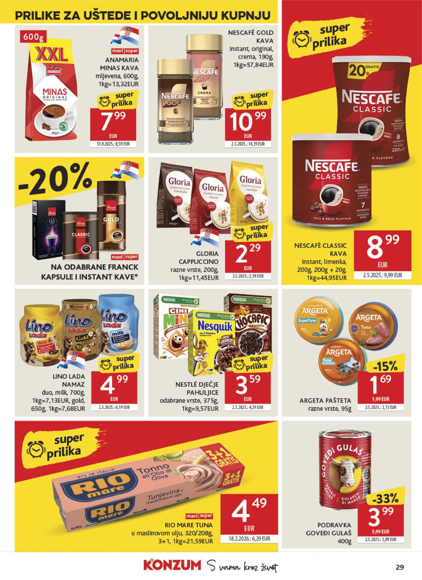 Konzum katalog Akcija 20.05. - 26.05.2026.