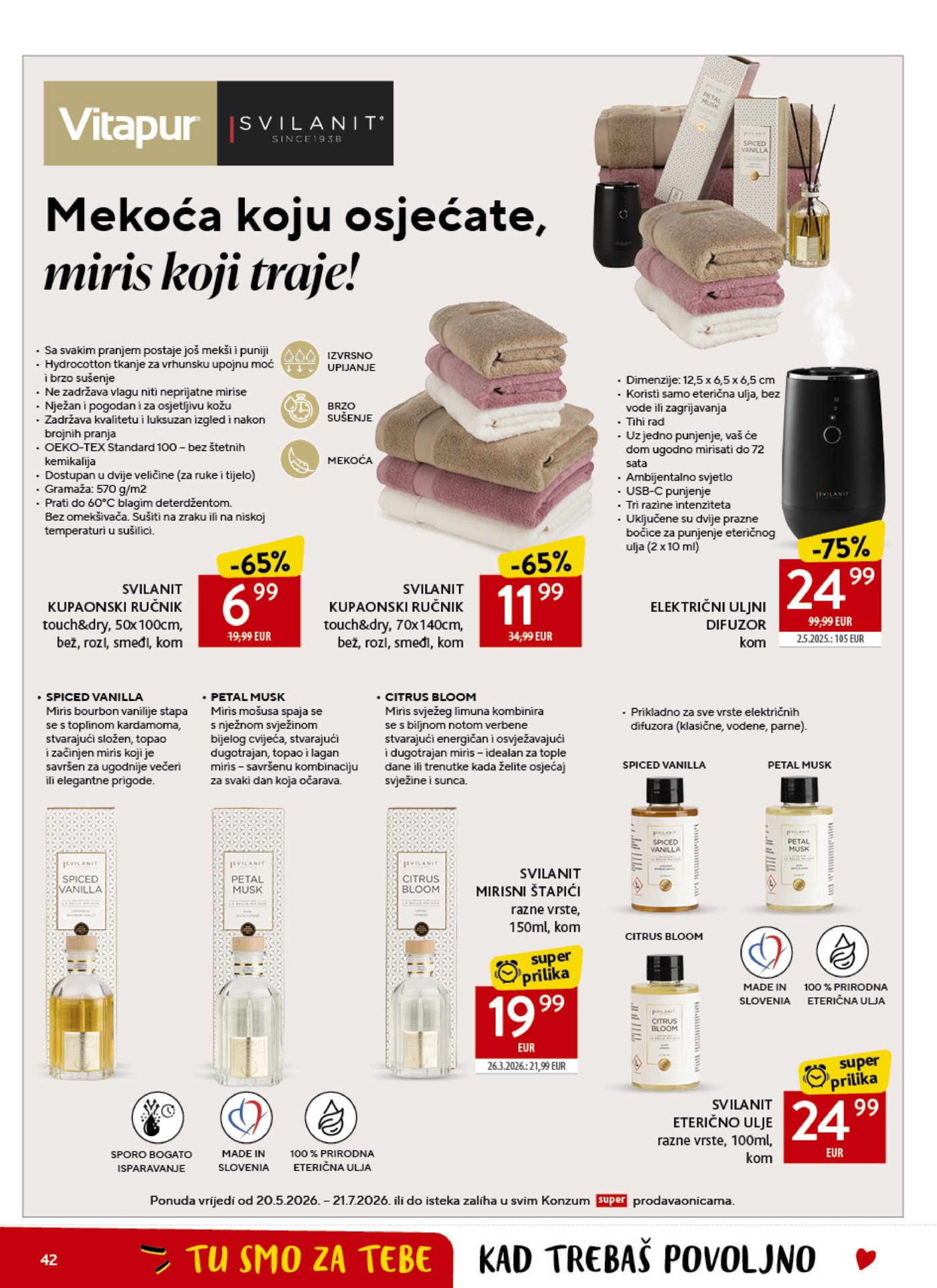 Konzum katalog Akcija 20.05. - 26.05.2026.