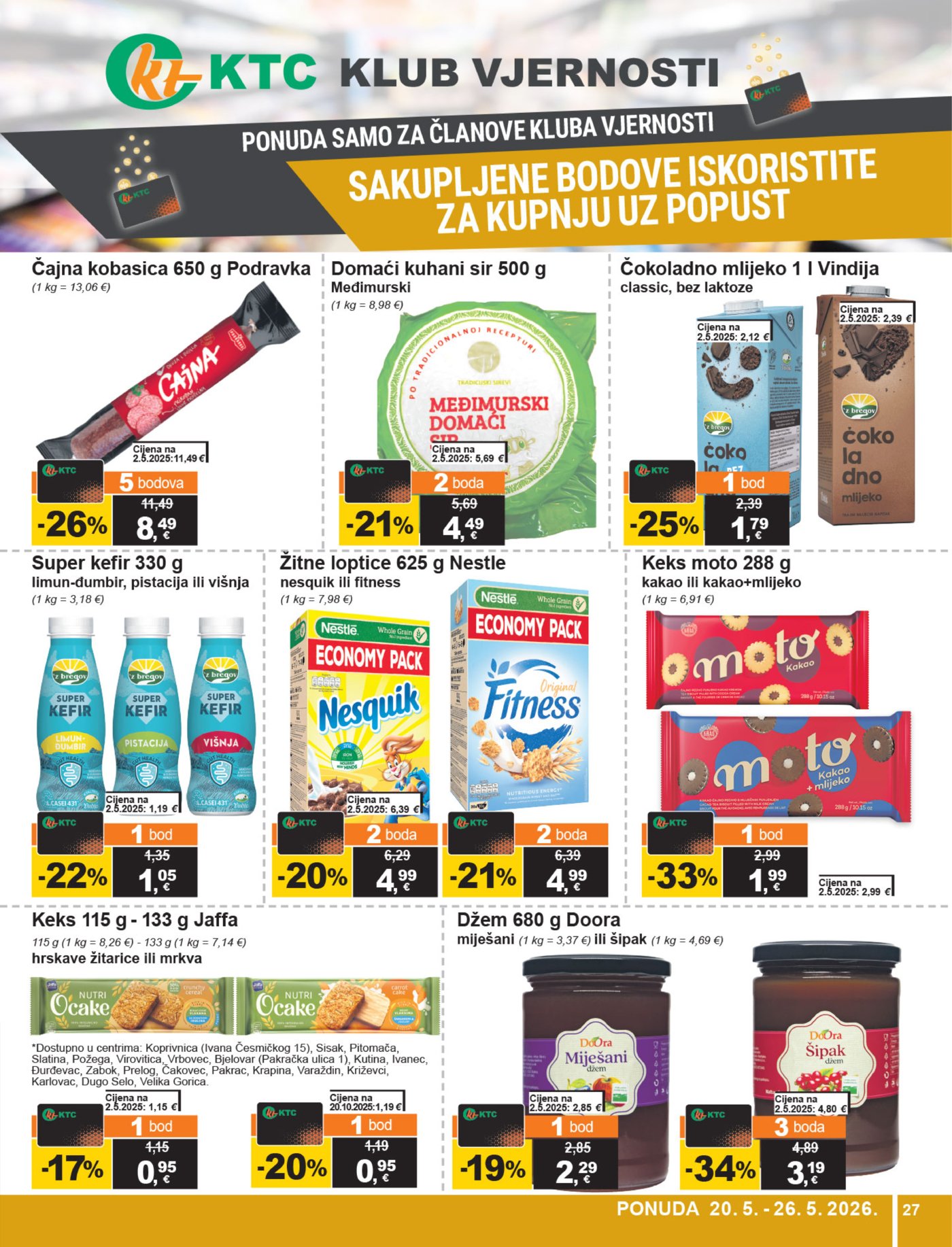 KTC katalog Široka potrošnja 20.05. - 26.05.2026.