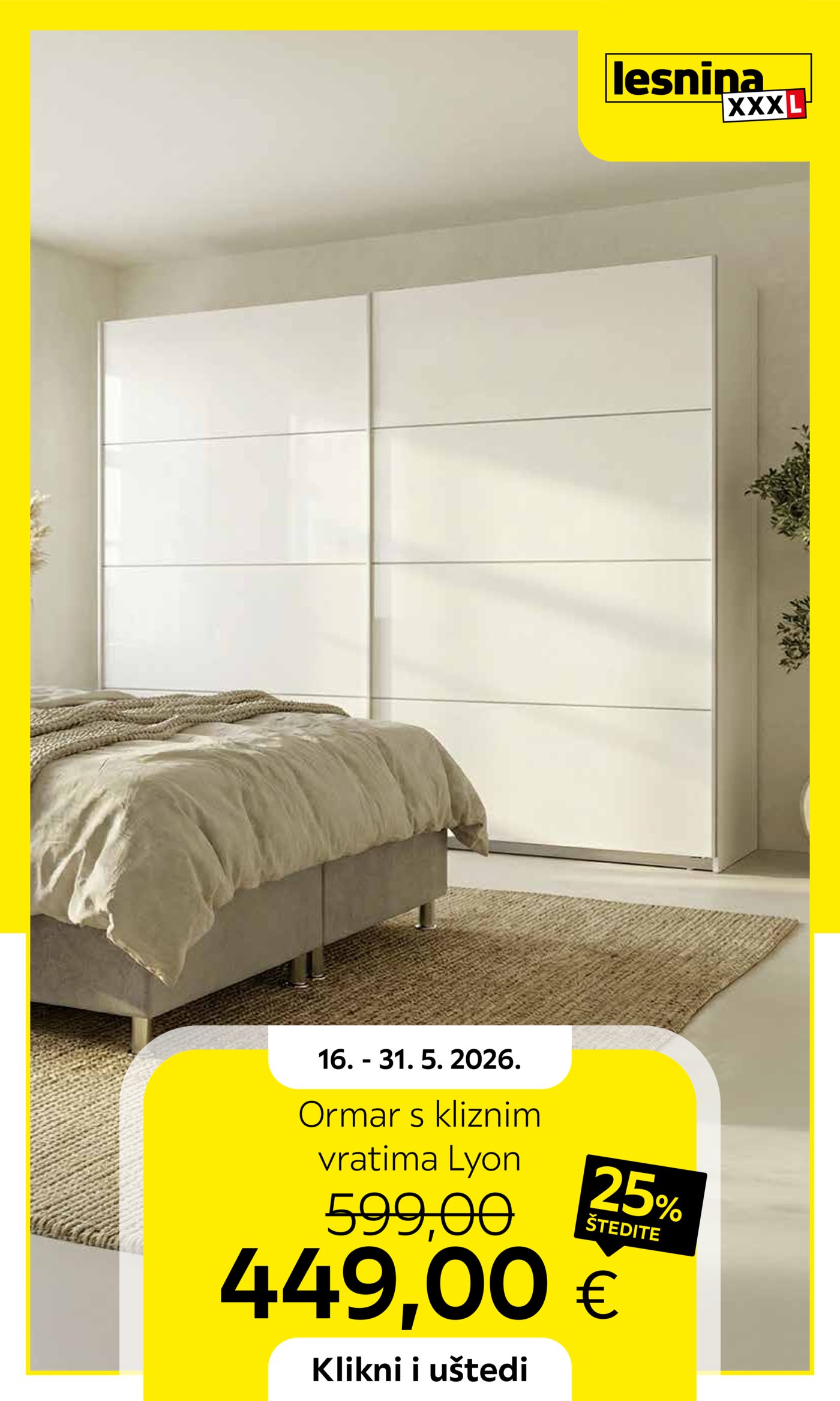 Lesnina katalog Akcija 16.05.-31.05.2026.