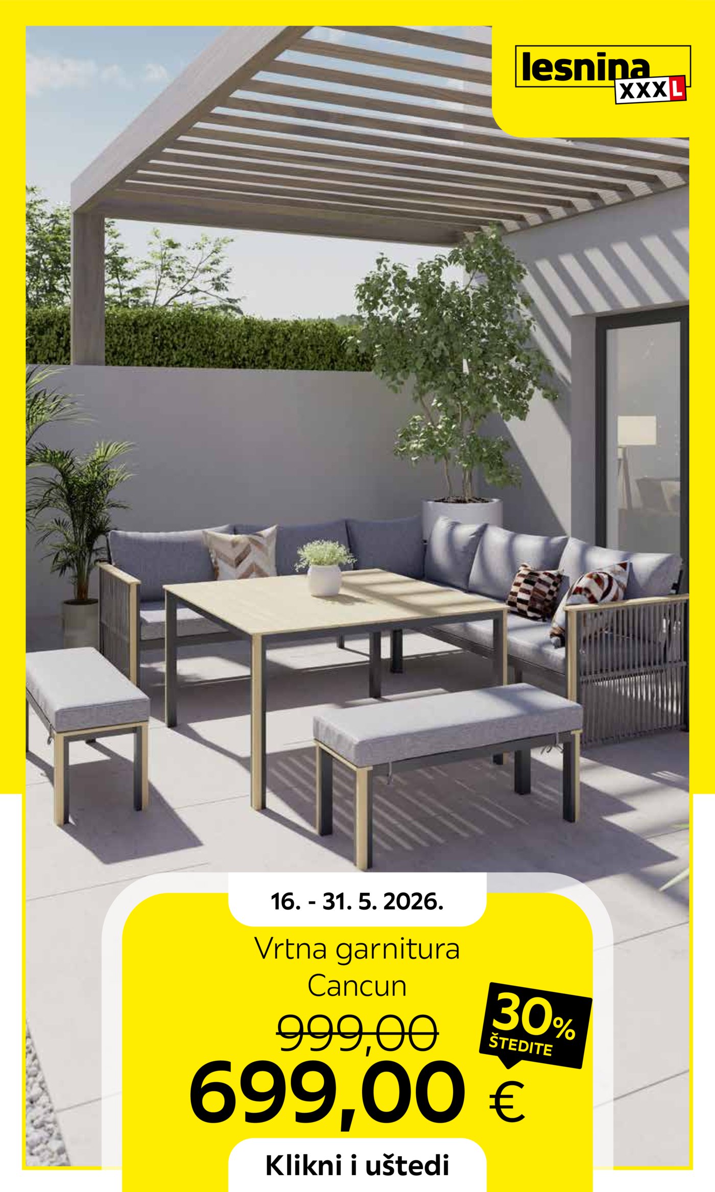 Lesnina katalog Akcija 16.05.-31.05.2026.