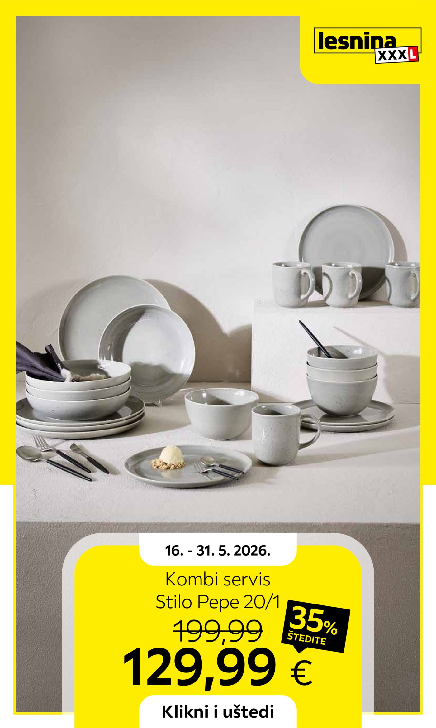 Lesnina katalog Akcija 16.05.-31.05.2026.
