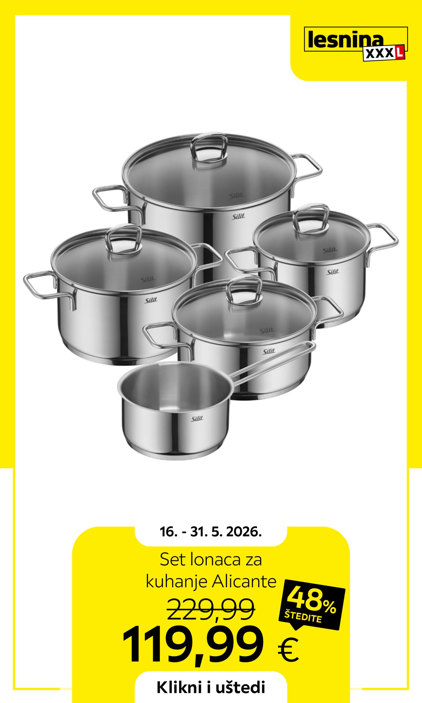 Lesnina katalog Akcija 16.05.-31.05.2026.