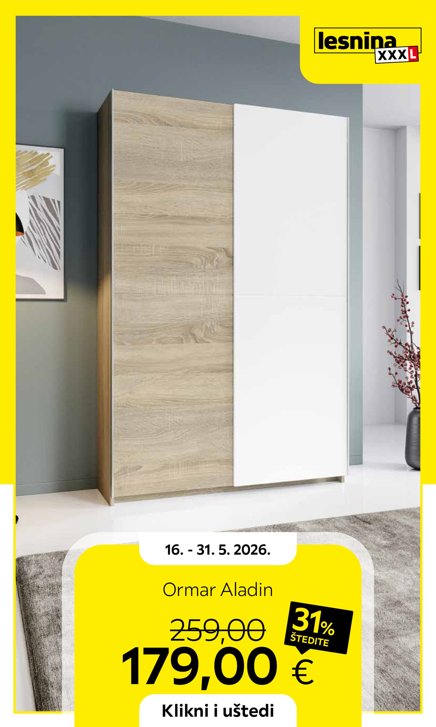 Lesnina katalog Akcija 16.05.-31.05.2026.