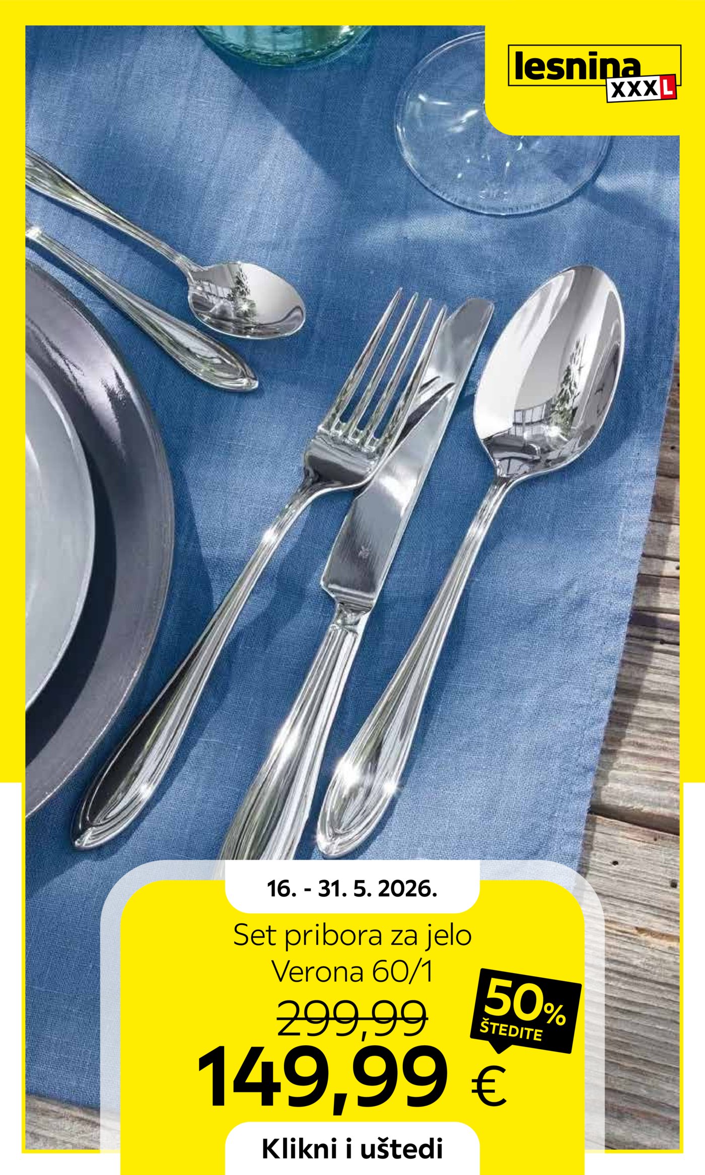 Lesnina katalog Akcija 16.05.-31.05.2026.