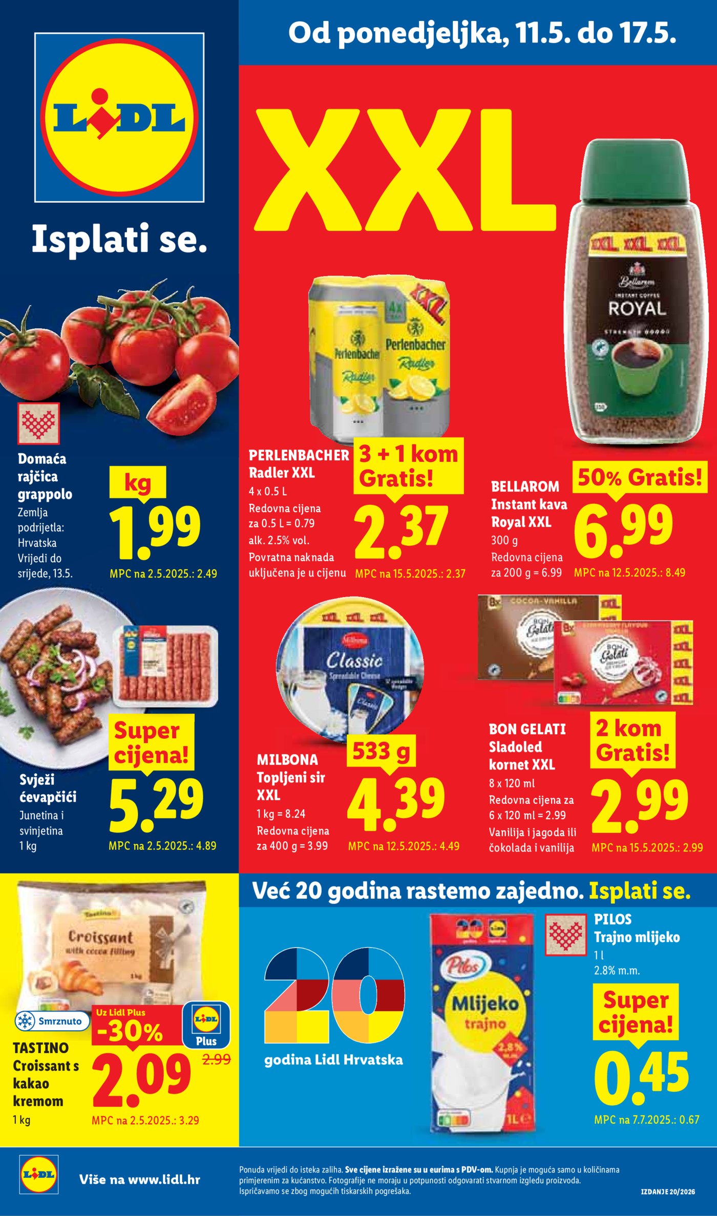 Lidl katalog Super ponuda od ponedjeljka 11.05.-17.05.2026.