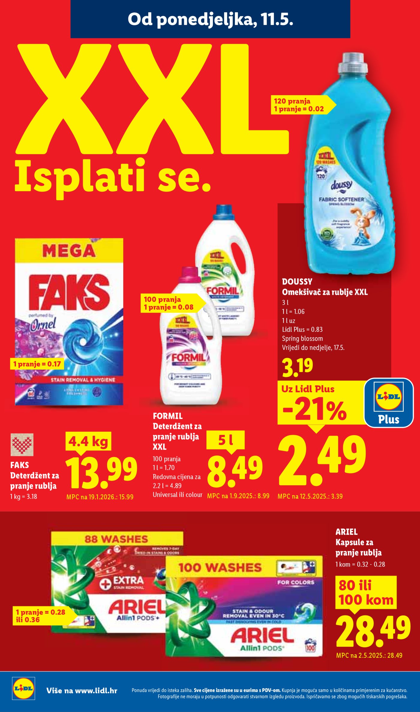 Lidl katalog Super ponuda od ponedjeljka 11.05.-17.05.2026.