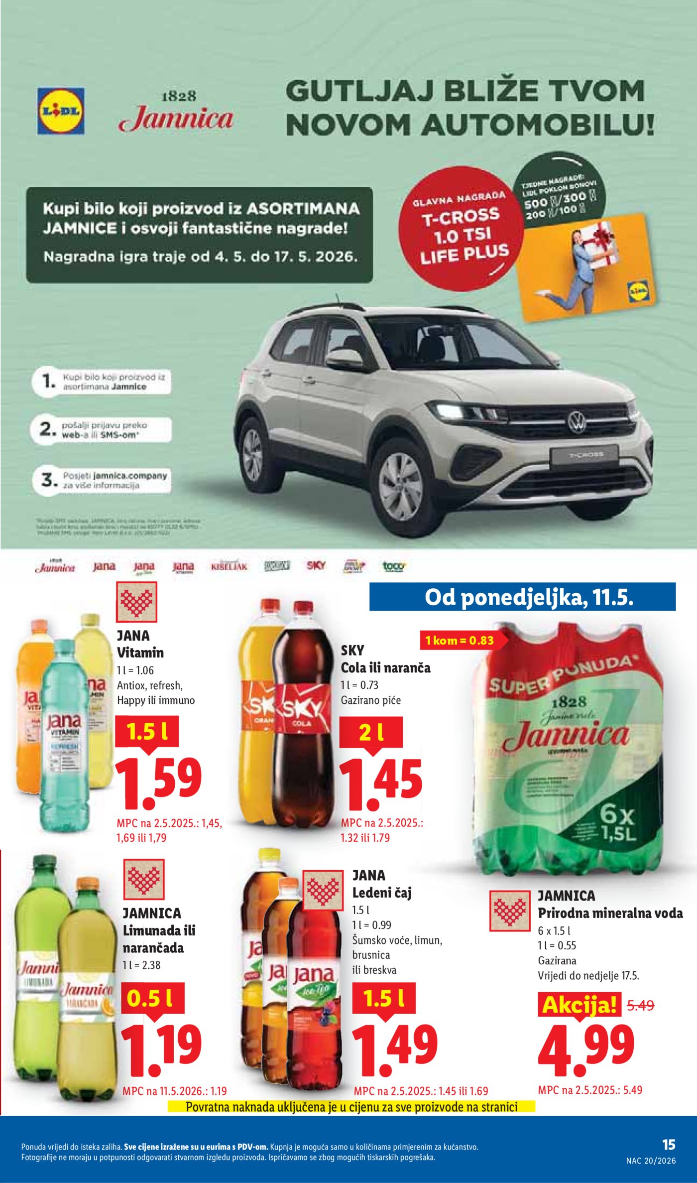 Lidl katalog Super ponuda od ponedjeljka 11.05.-17.05.2026.