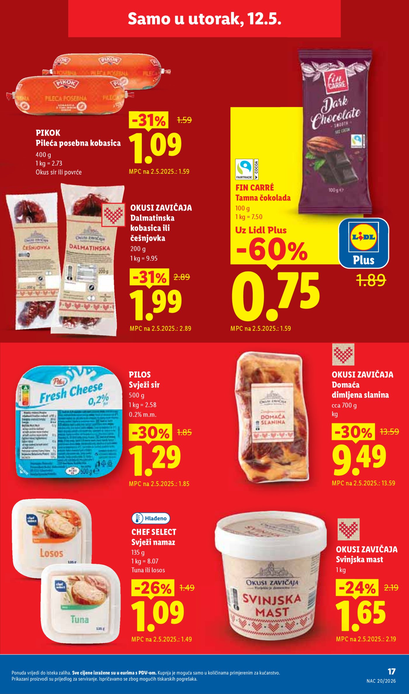 Lidl katalog Super ponuda od ponedjeljka 11.05.-17.05.2026.