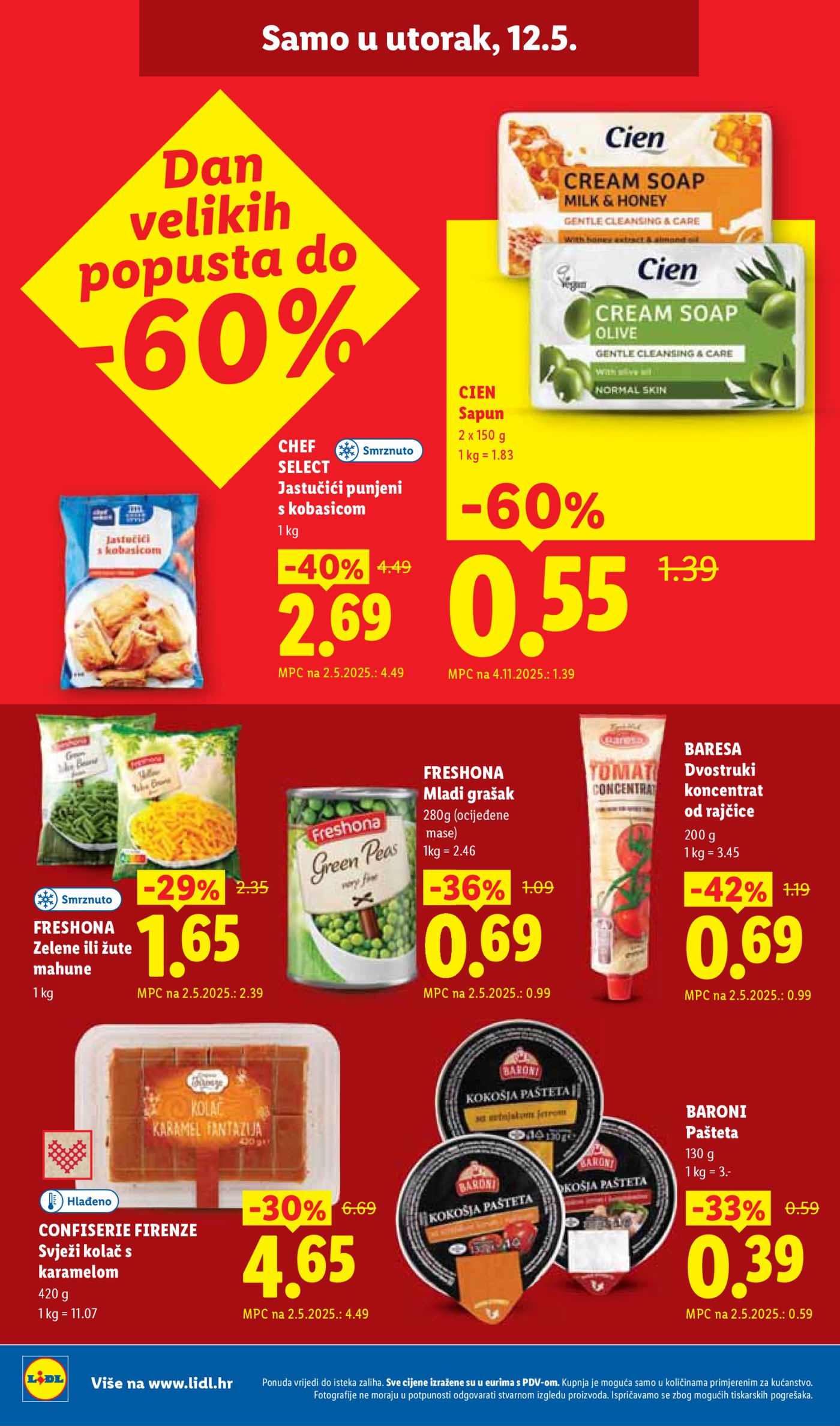 Lidl katalog Super ponuda od ponedjeljka 11.05.-17.05.2026.