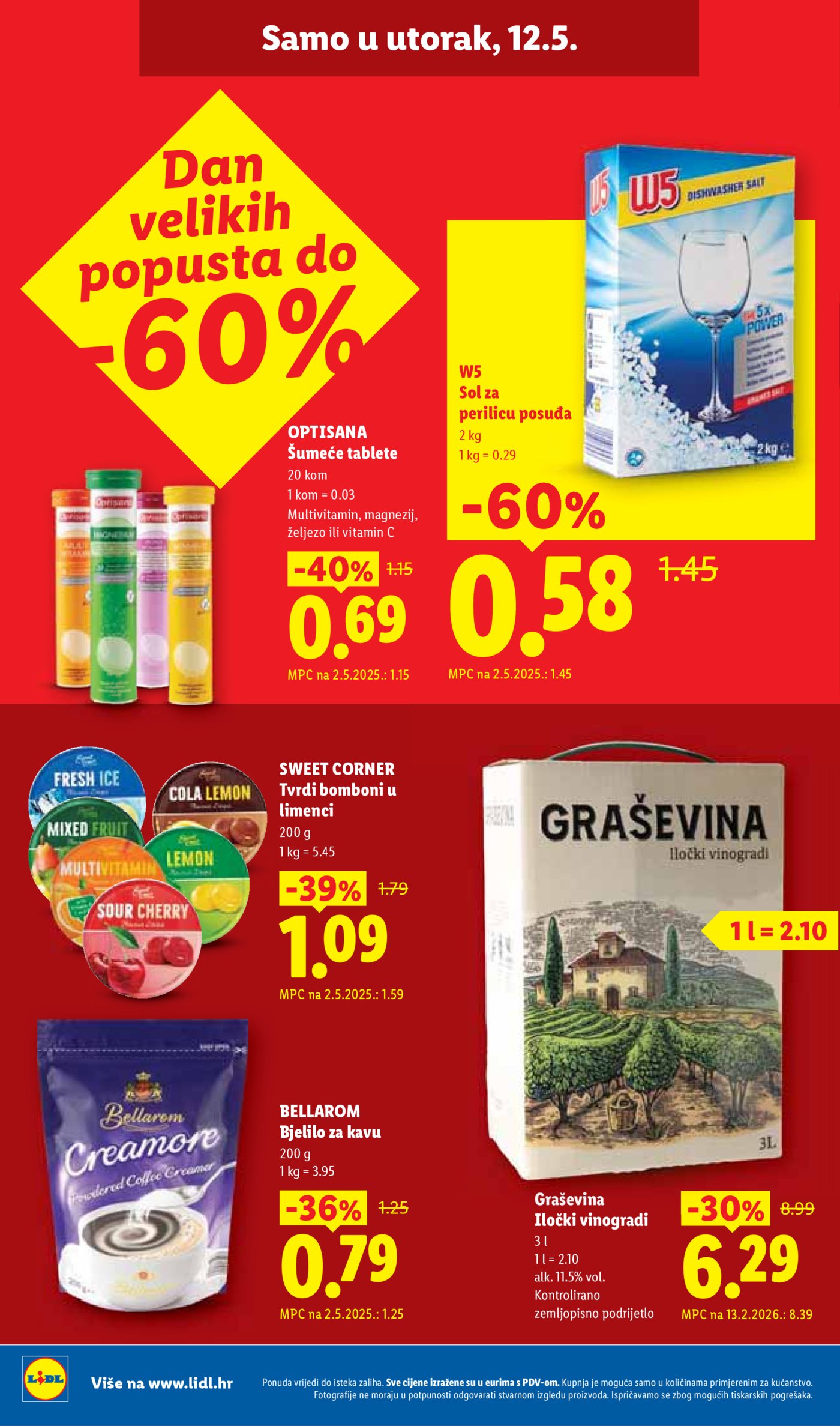Lidl katalog Super ponuda od ponedjeljka 11.05.-17.05.2026.