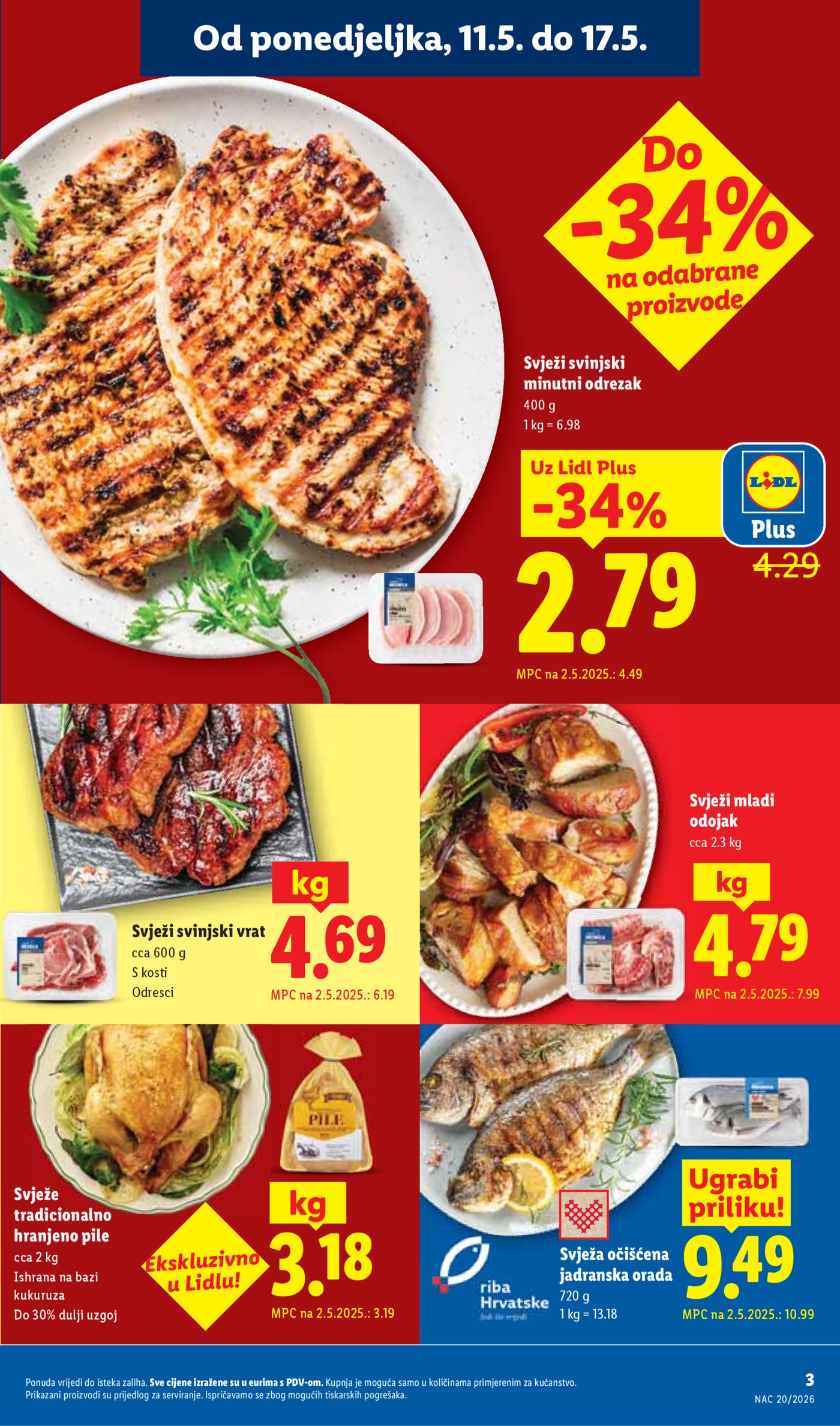 Lidl katalog Super ponuda od ponedjeljka 11.05.-17.05.2026.