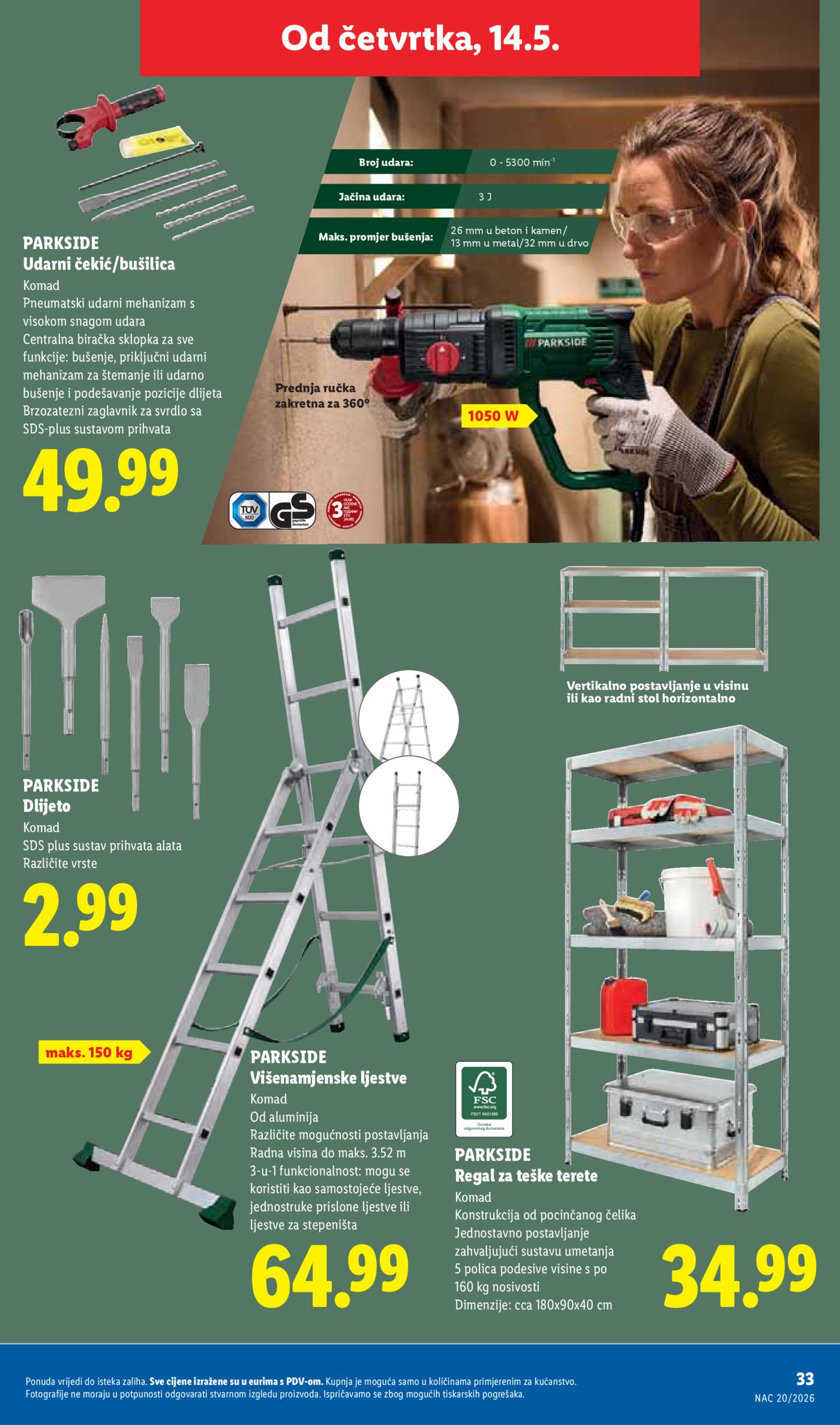 Lidl katalog Super ponuda od ponedjeljka 11.05.-17.05.2026.